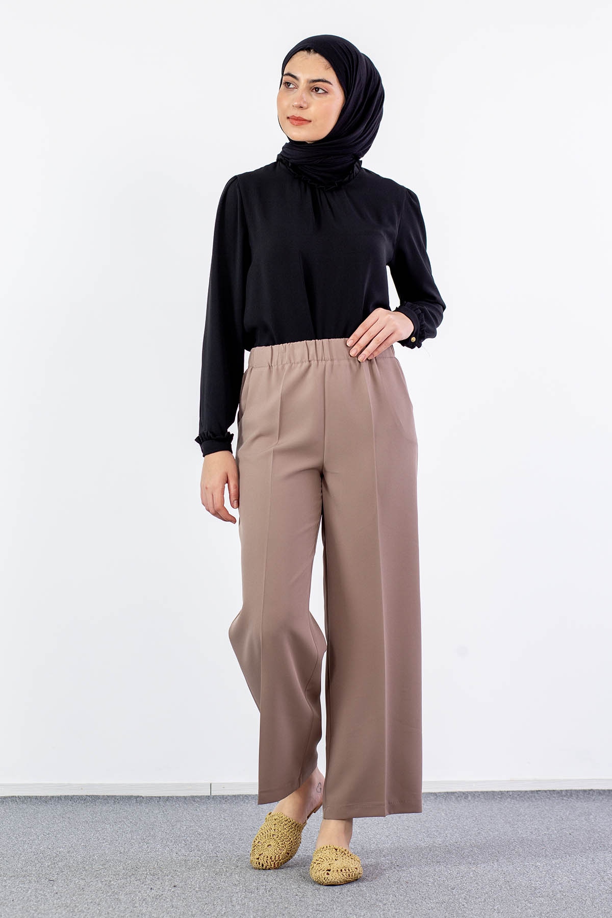 002 Pantolon 38-52 - Vizon - - 1