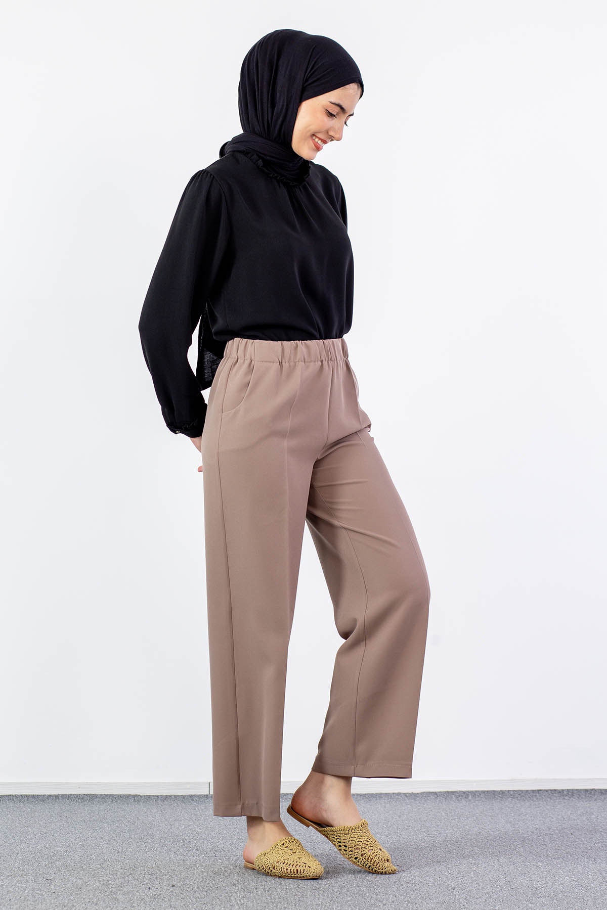 002 Pantolon 38-52 - Vizon - - 3