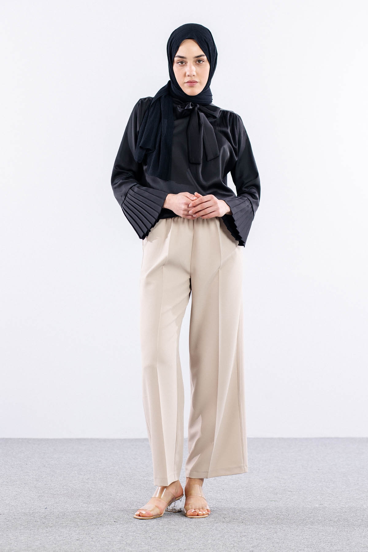 002 Pantolon 40-50 - Bej  - - 2