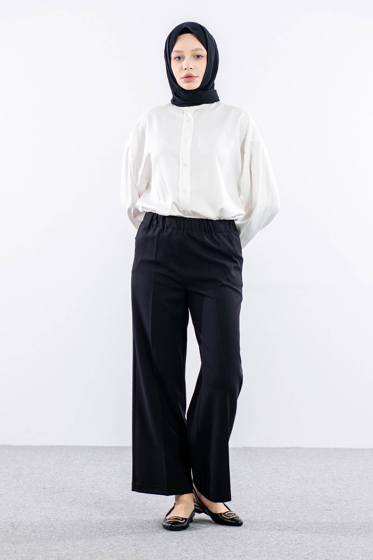 002 Pantolon 40-50 - Siyah  - - 2