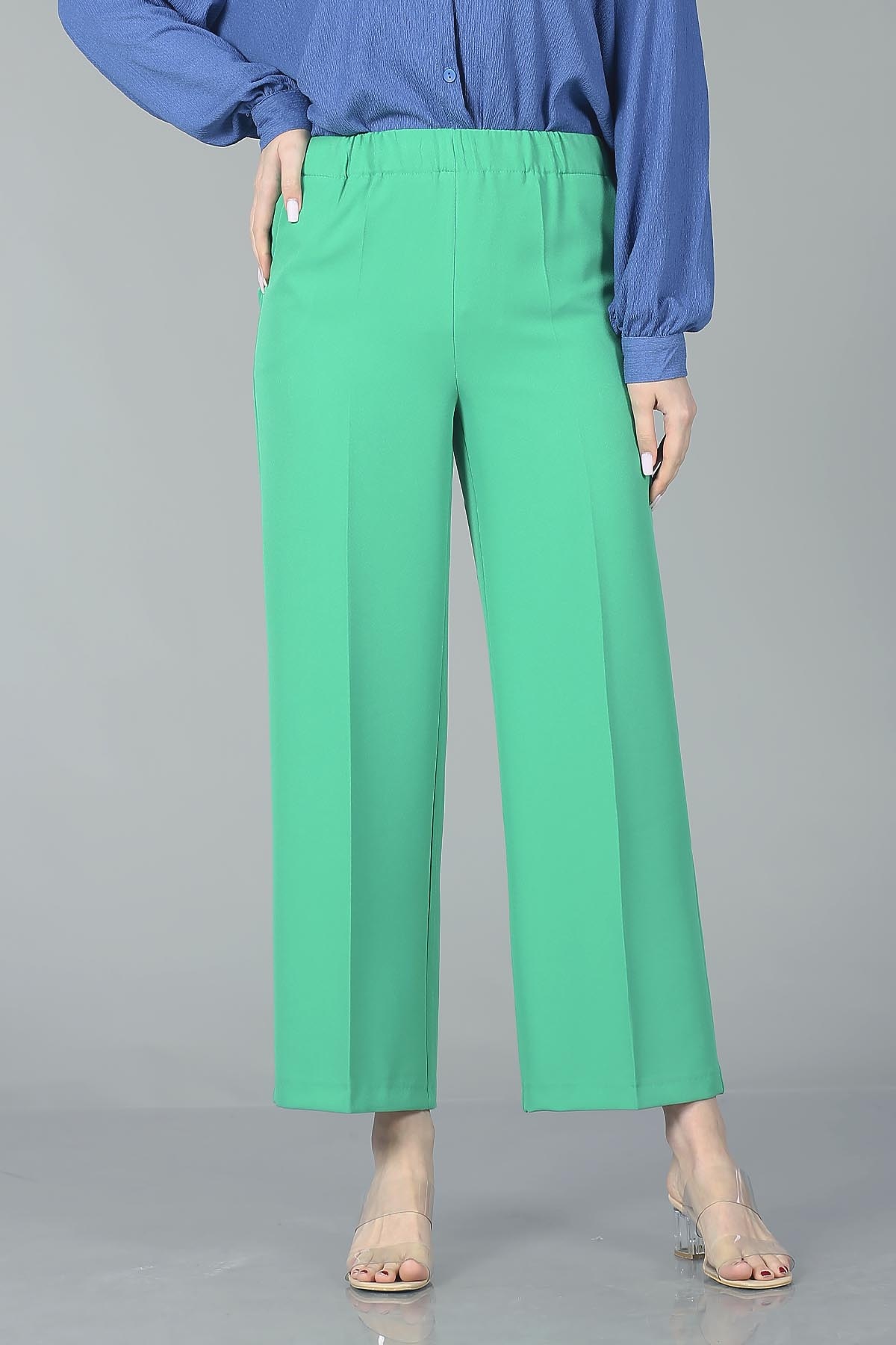 002 Pantolon 40-50 - Yesil - 1