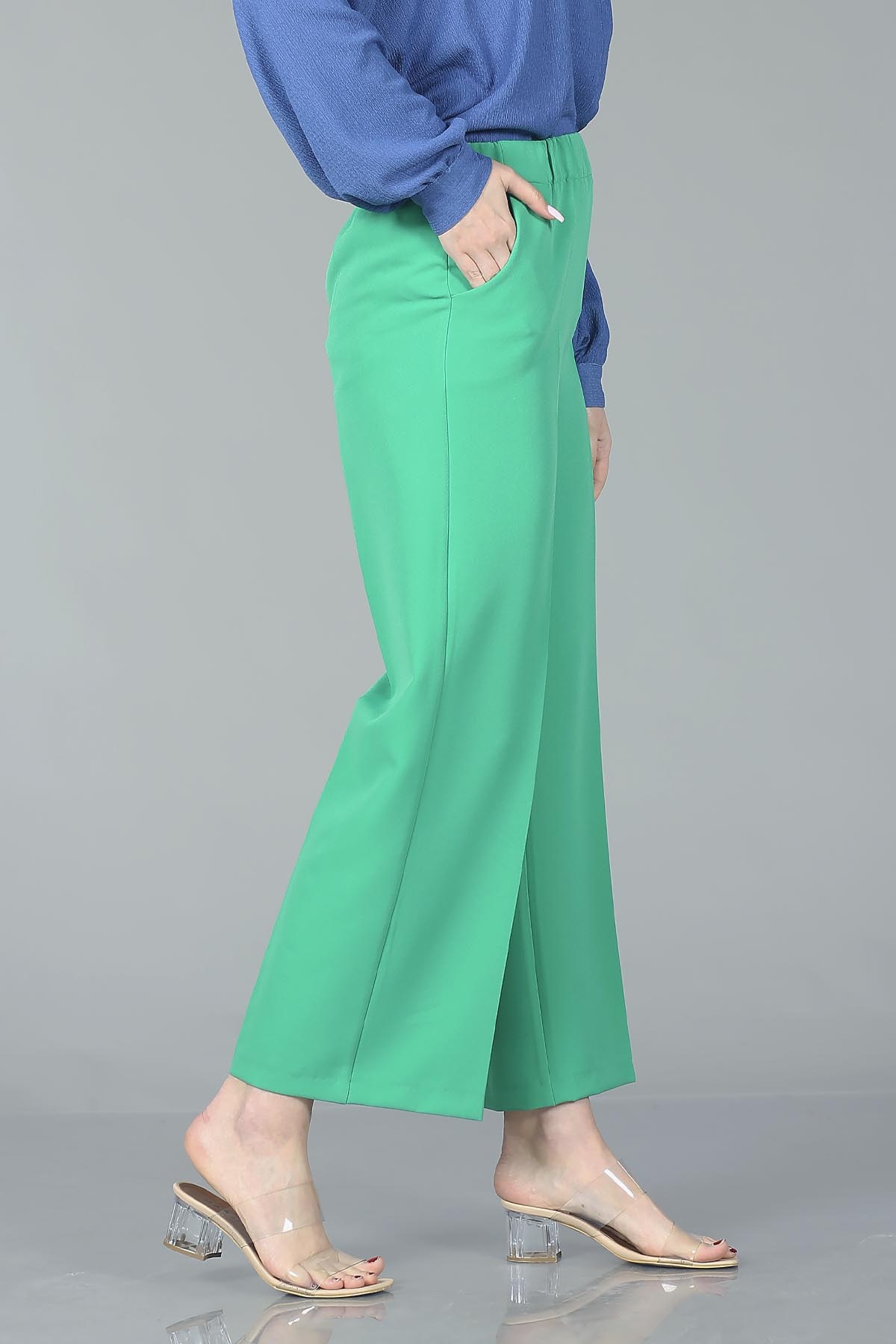 002 Pantolon 40-50 - Yesil - 2