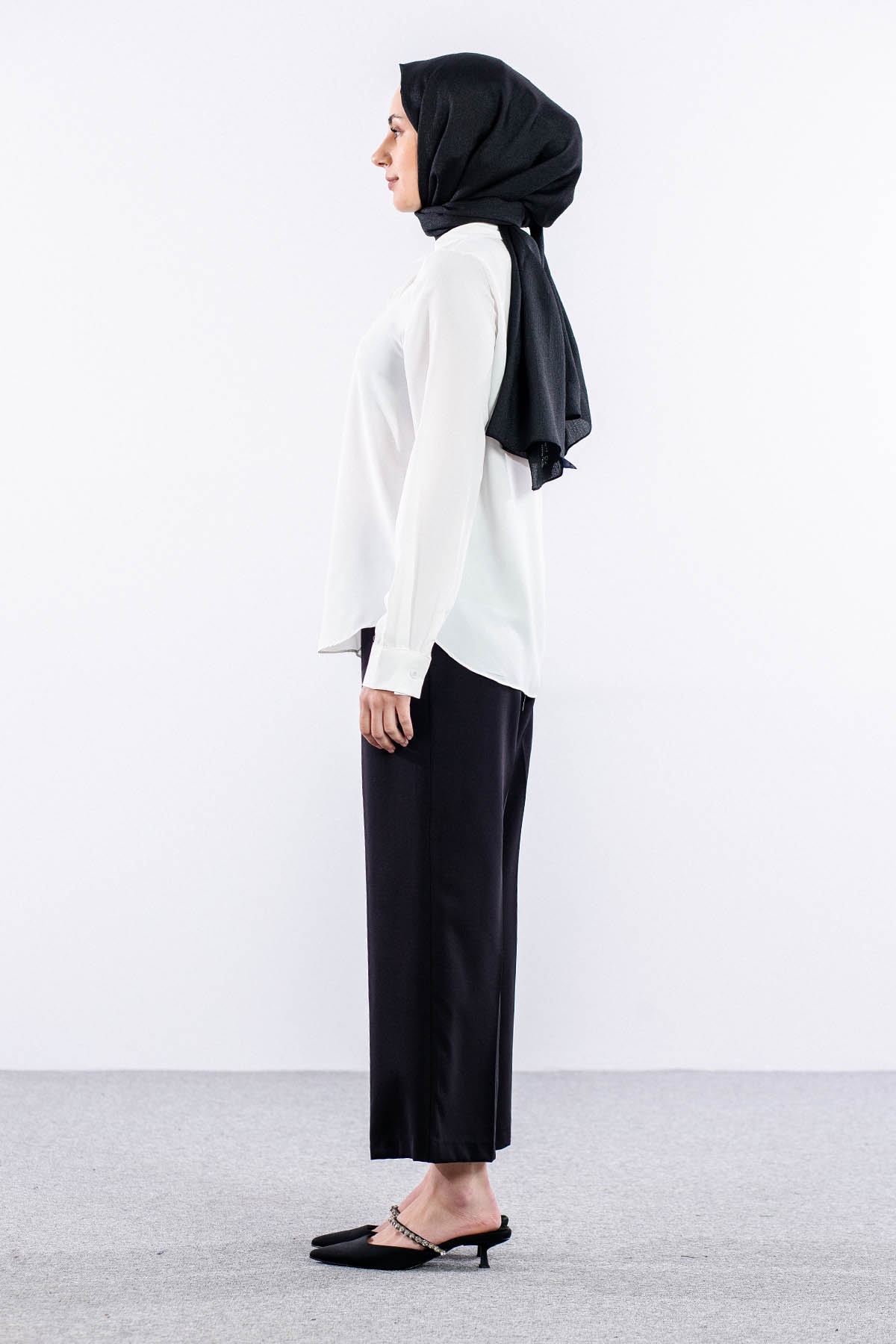 00289 Gömlek 38-44 - Ekru - 4