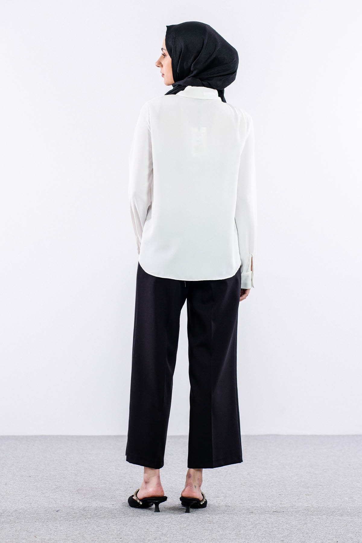 00289 Gömlek 38-44 - Ekru - 6