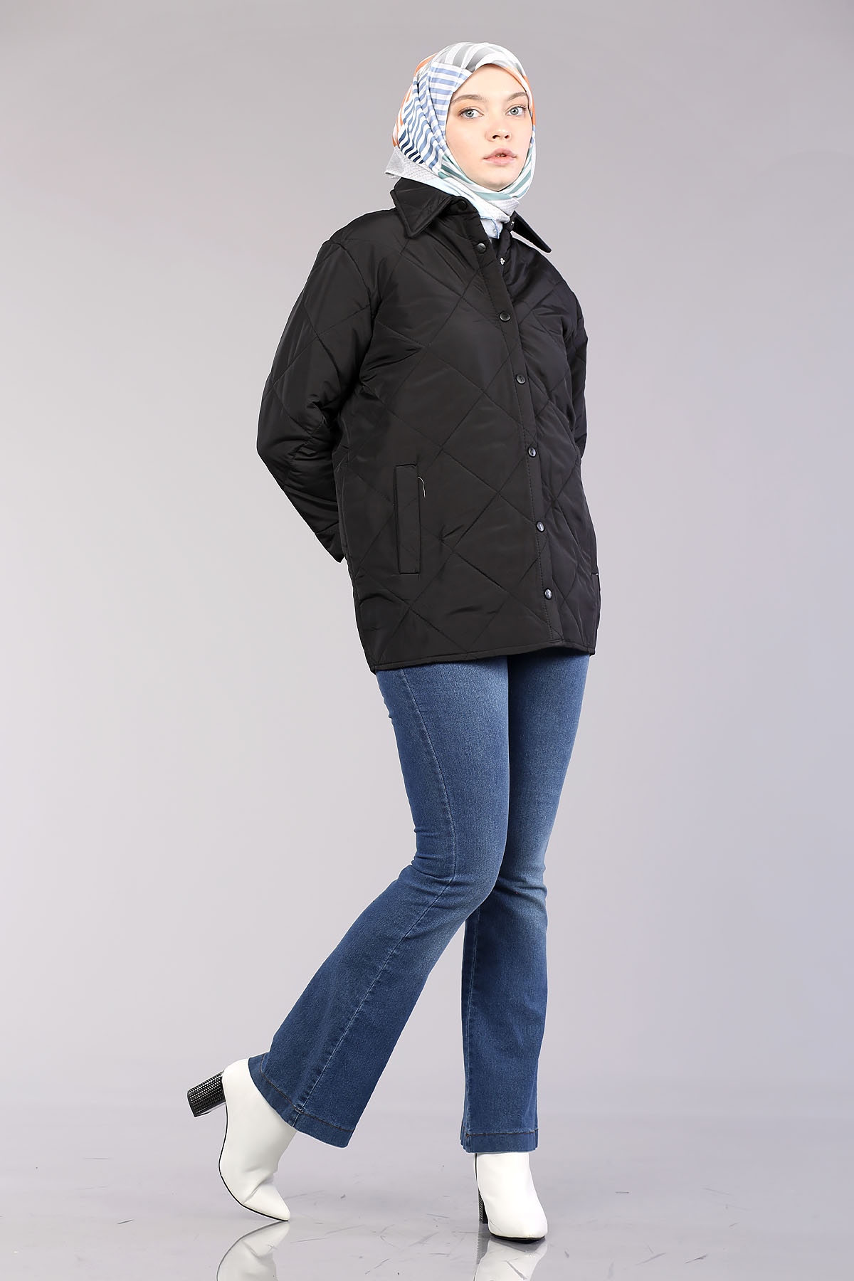 024 şişme Kaban S-m-l-xl - Siyah - 2