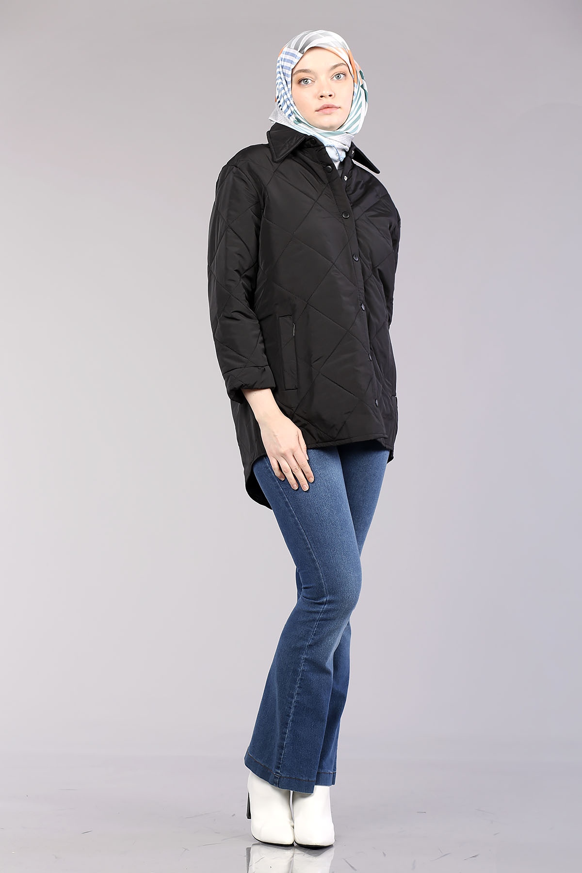 024 şişme Kaban S-m-l-xl - Siyah - 4