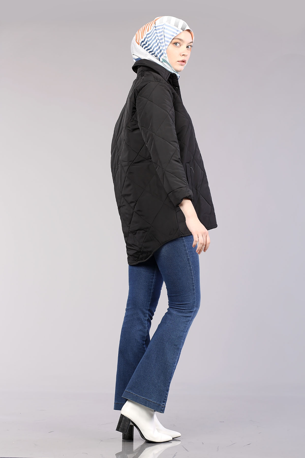 024 şişme Kaban S-m-l-xl - Siyah - 5