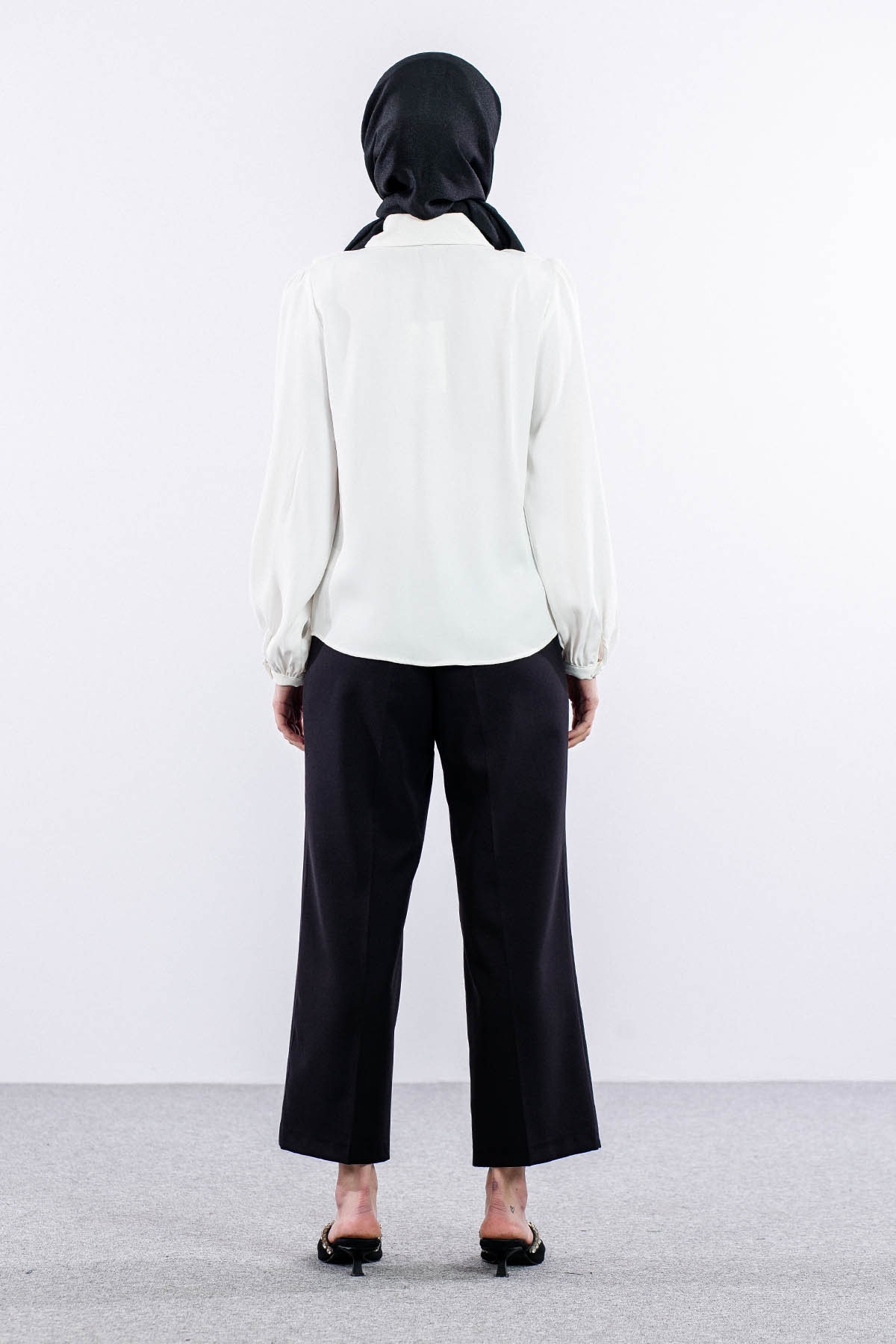 0420 Gömlek 38-44 - Ekru - 5