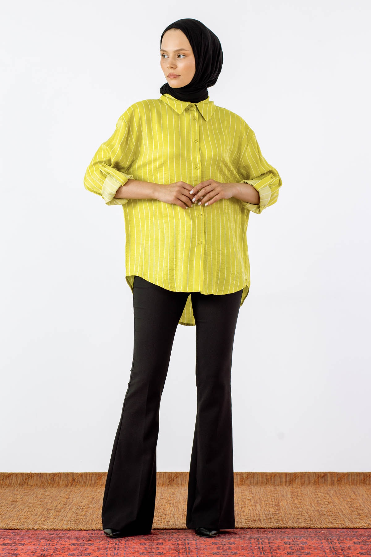 1003332 Gömlek S-m / L-xl - Lime - 1