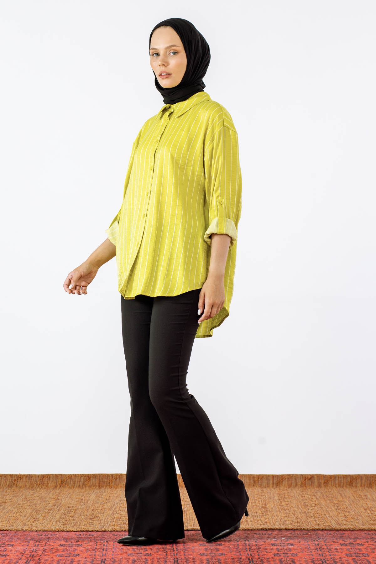 1003332 Gömlek S-m / L-xl - Lime - 2