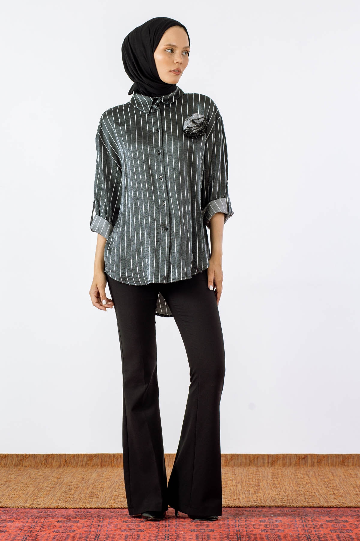 1003332 Gömlek S-m / L-xl - Siyah - 2