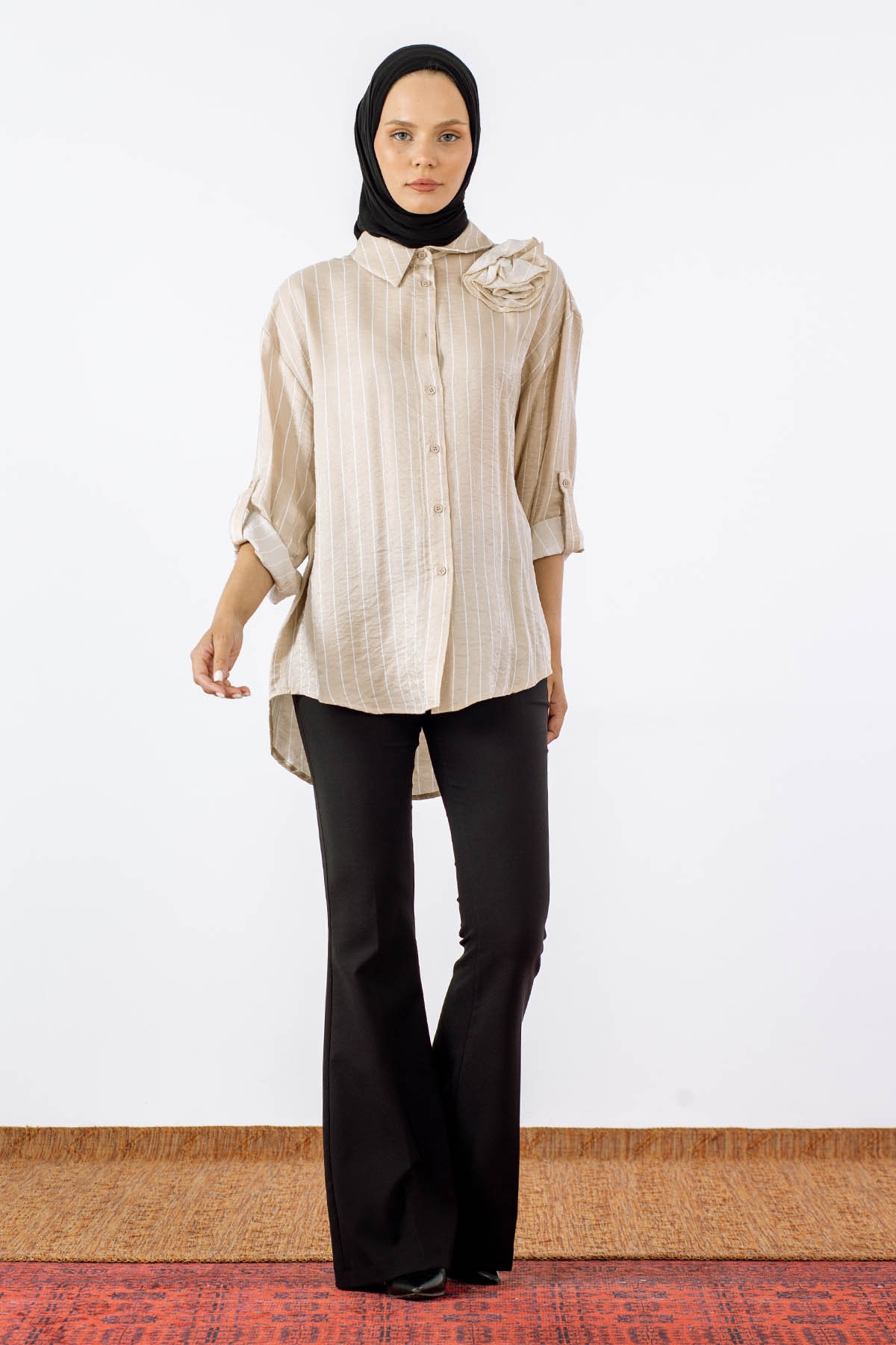 1003332 Gömlek S-m / L-xl - Toprak - 2