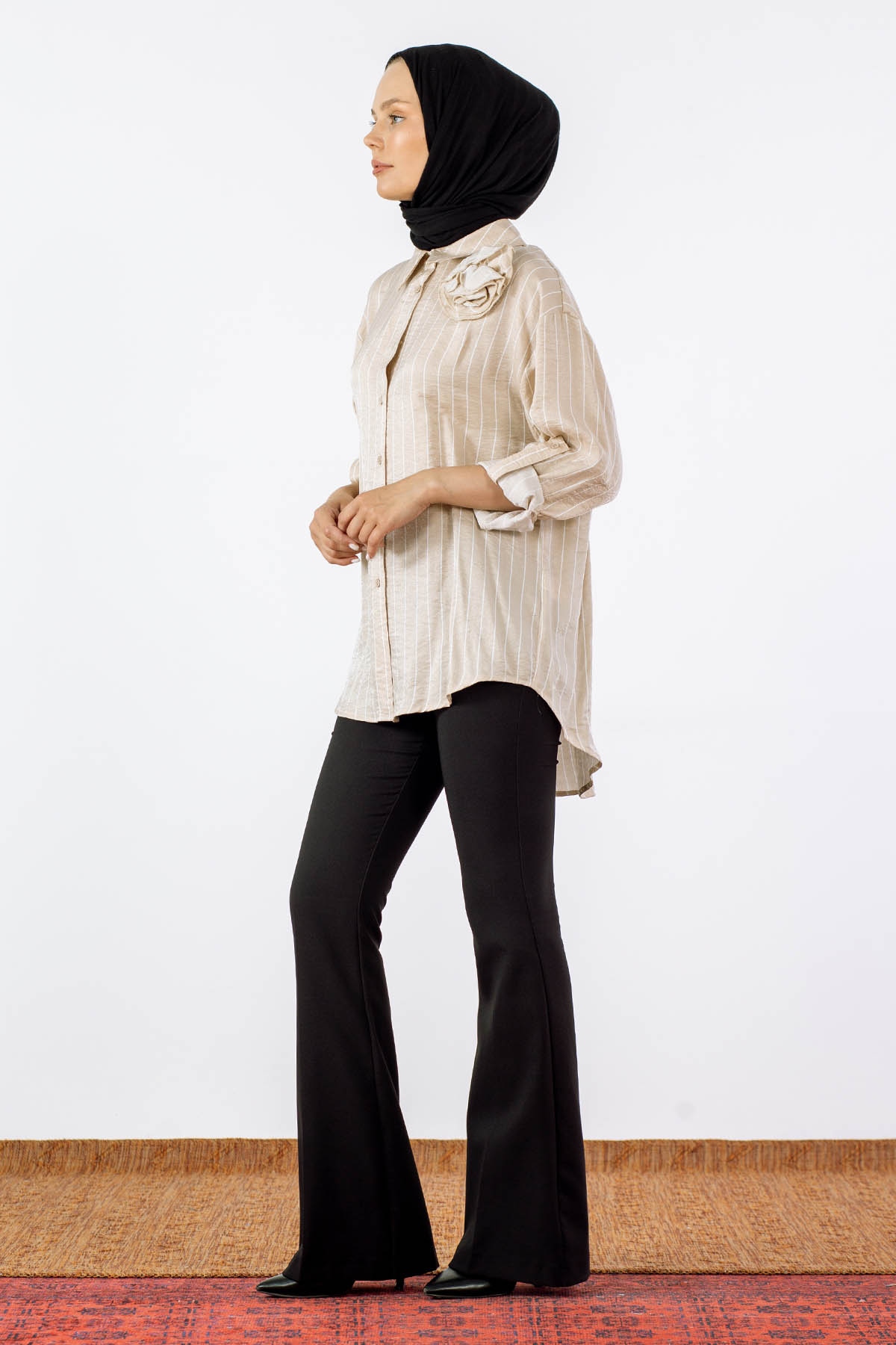 1003332 Gömlek S-m / L-xl - Toprak - 3