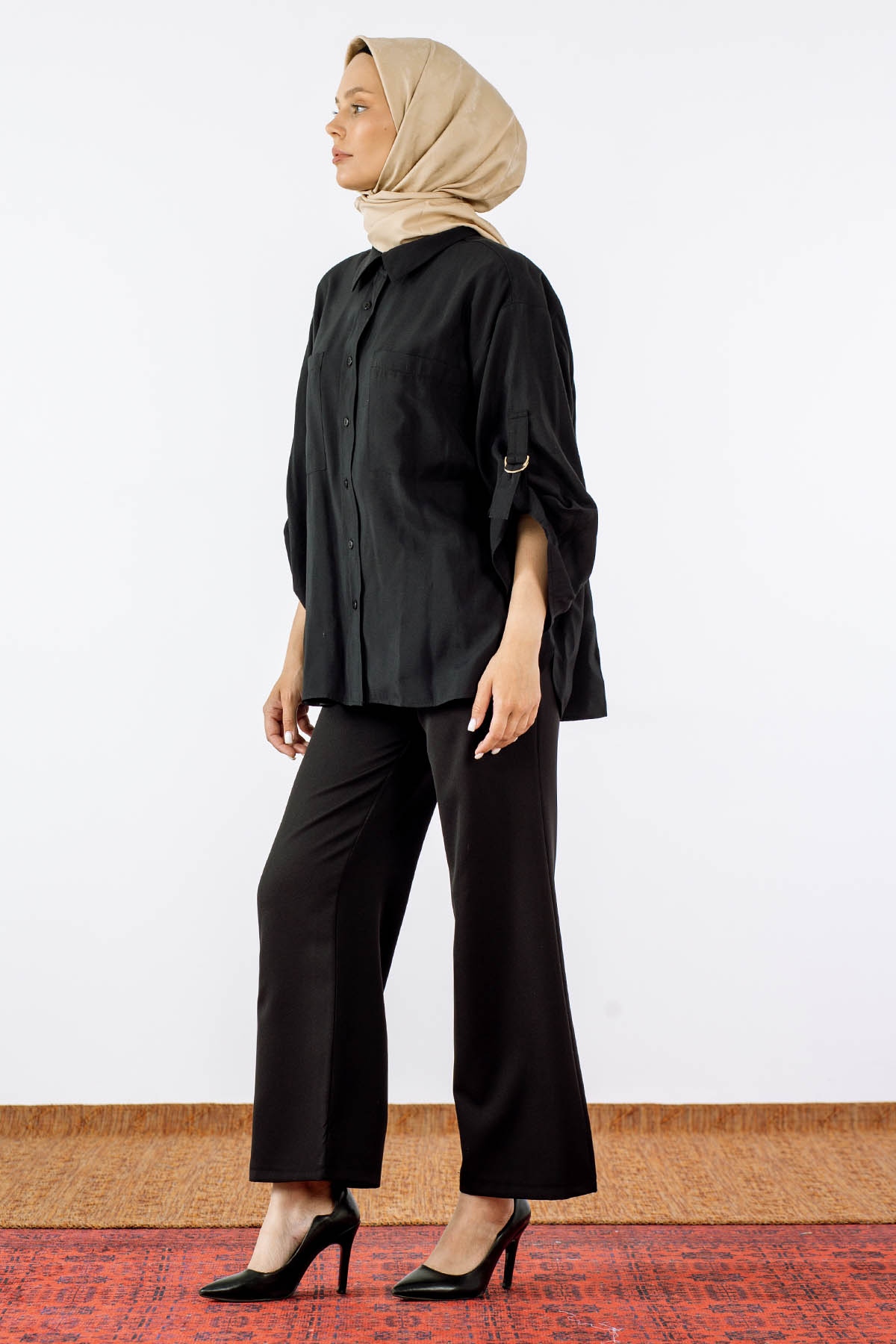 1003361 Gömlek S-m/l-xl - Siyah - 2