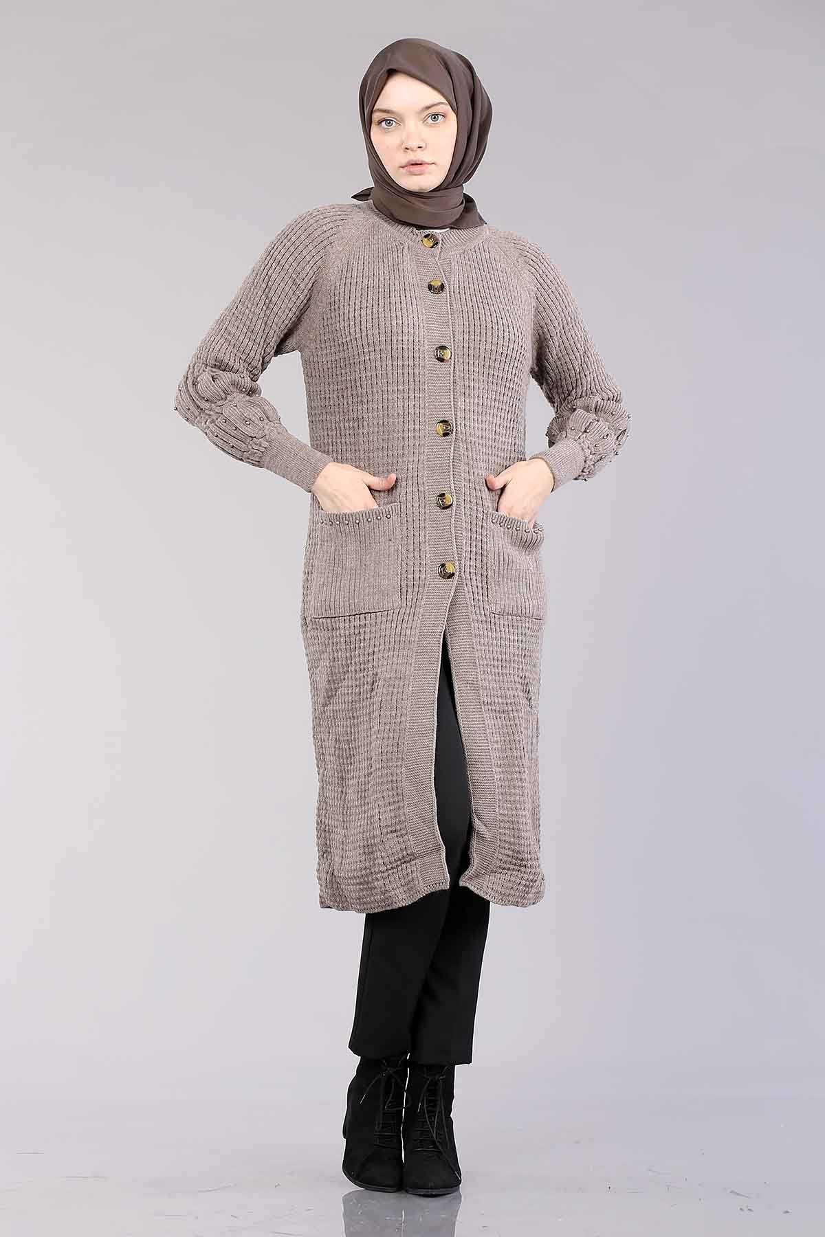 10250 Uzun Hirka Tek - Bej - 2