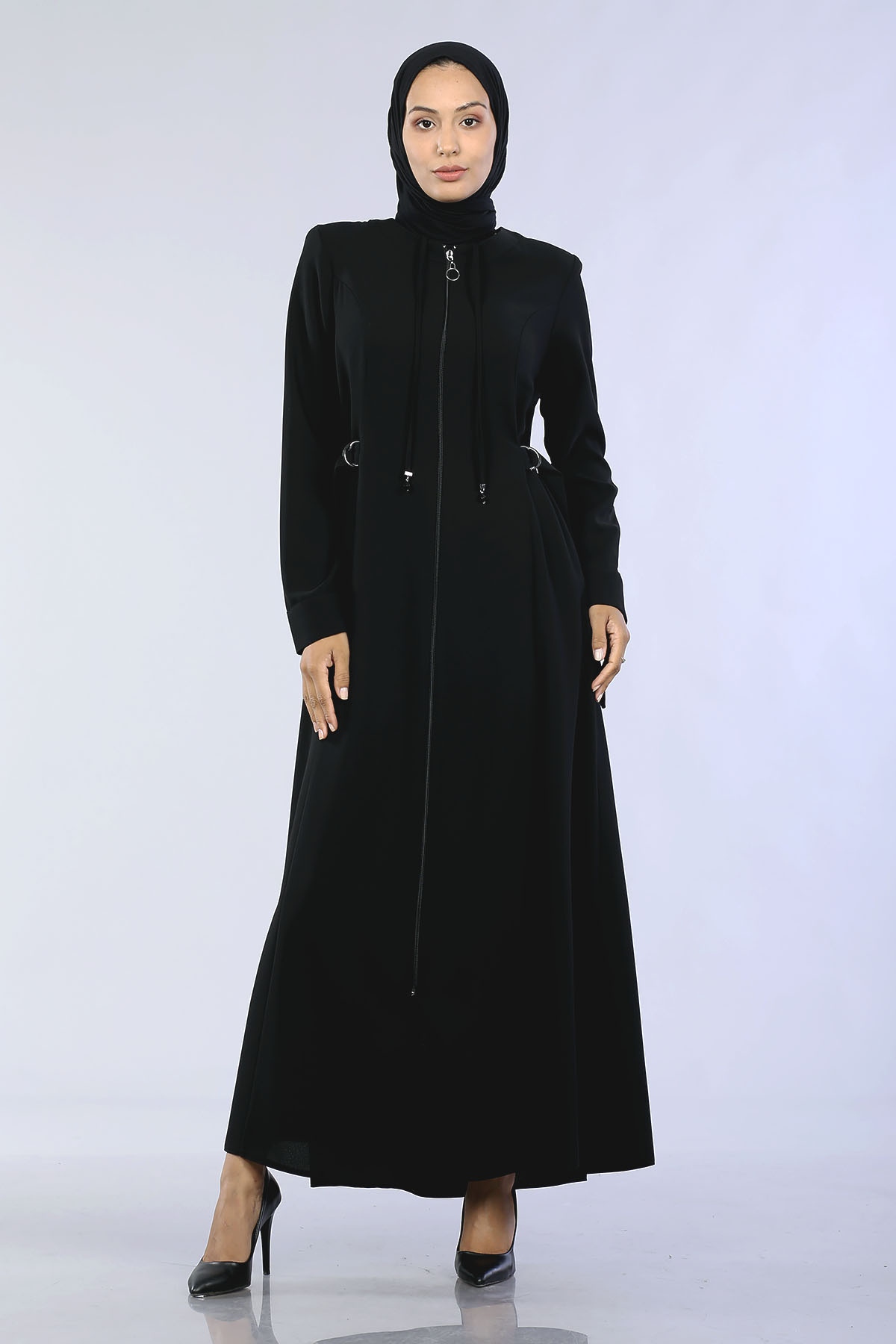 1026 Ferace 42-52 Seval Ptk - Siyah - 2