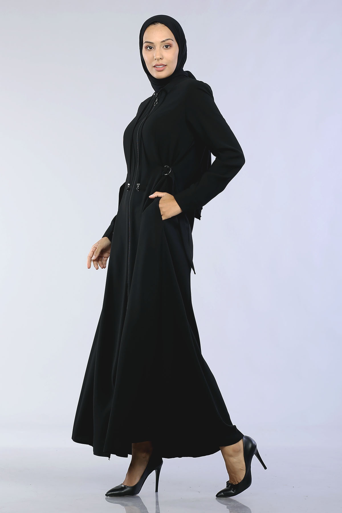 1026 Ferace 42-52 Seval Ptk - Siyah - 4