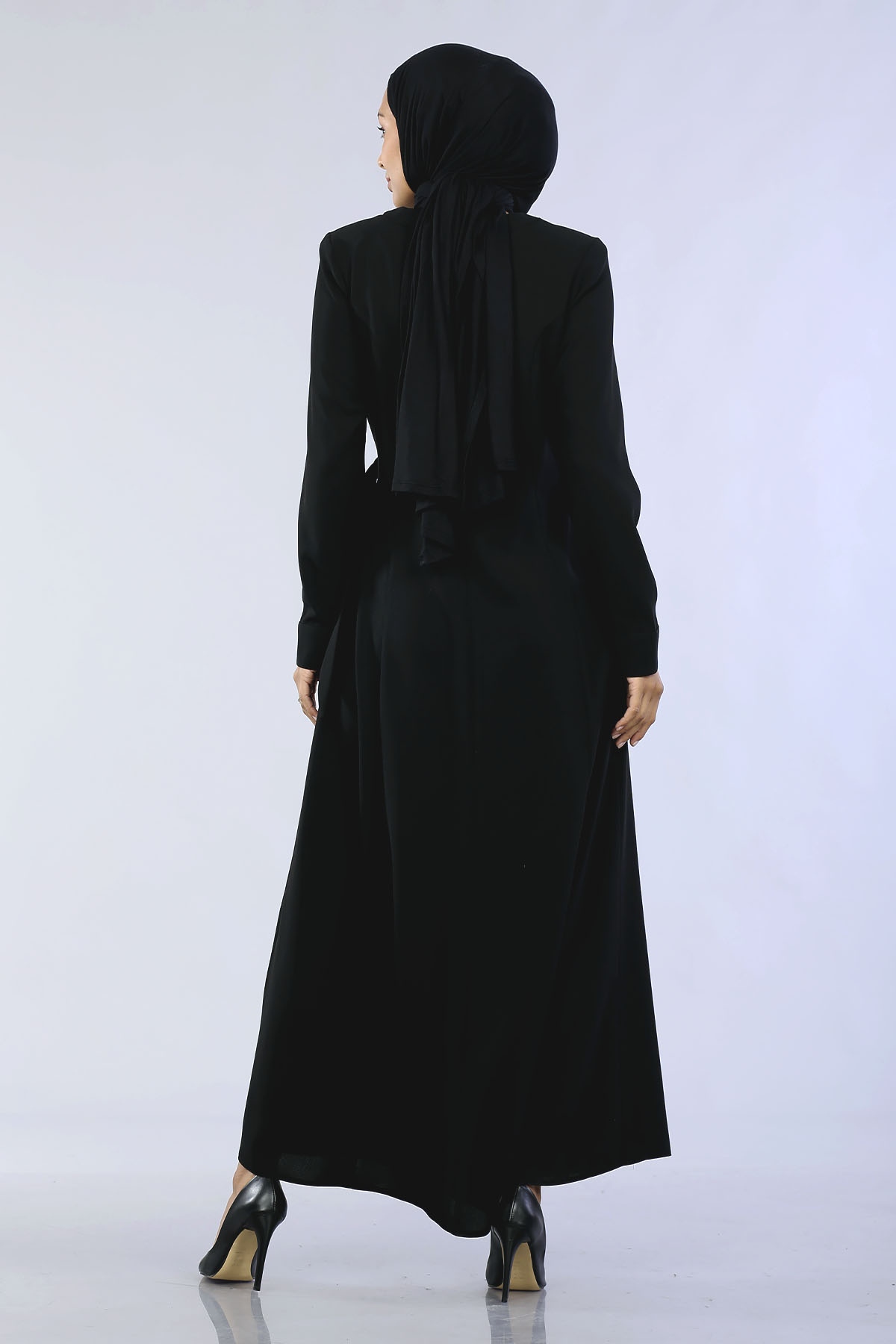 1026 Ferace 42-52 Seval Ptk - Siyah - 5