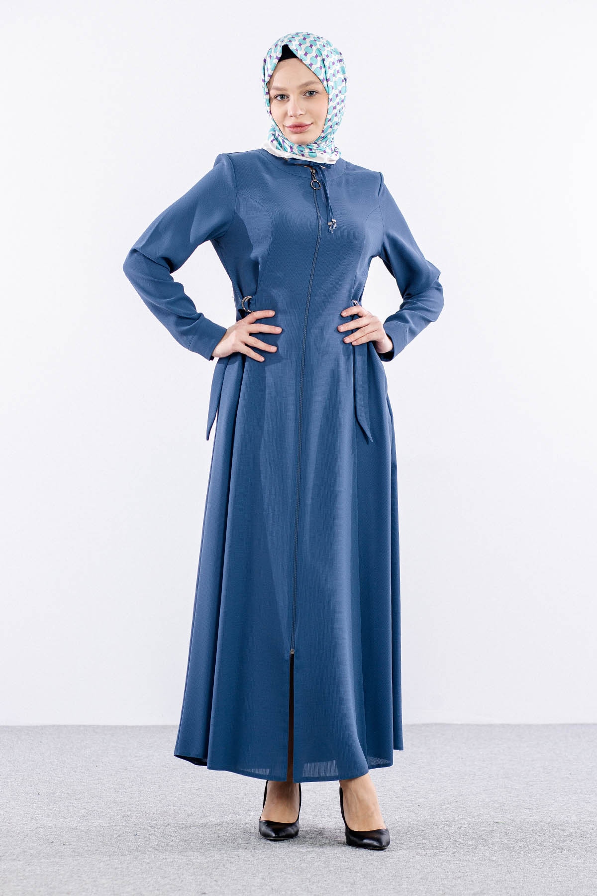 1026 Ferace 42-52 Svl Ptk - Mavi - 1