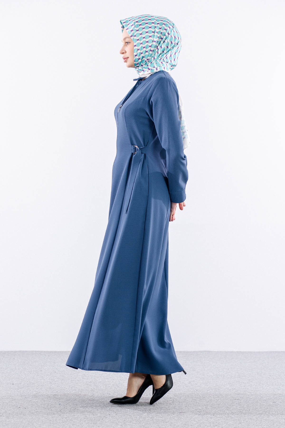 1026 Ferace 42-52 Svl Ptk - Mavi - 3