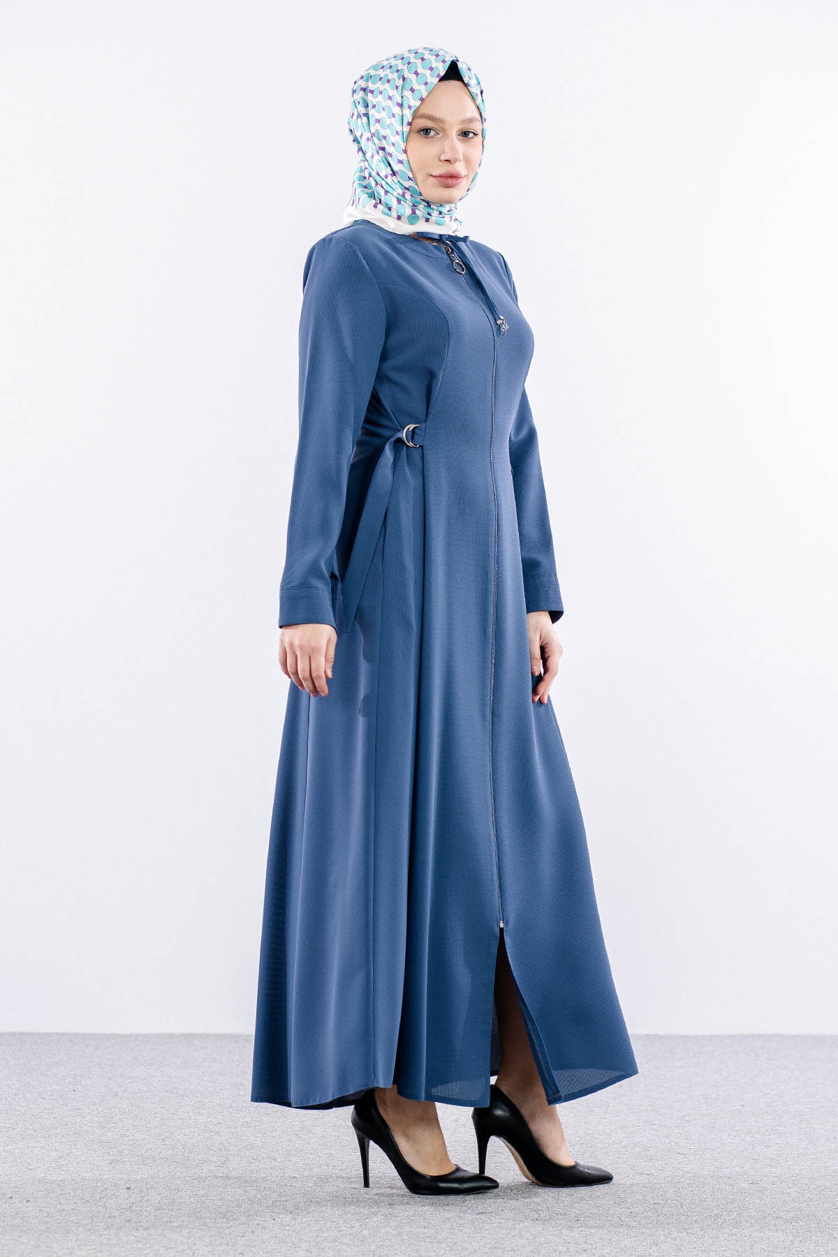 1026 Ferace 42-52 Svl Ptk - Mavi - 4