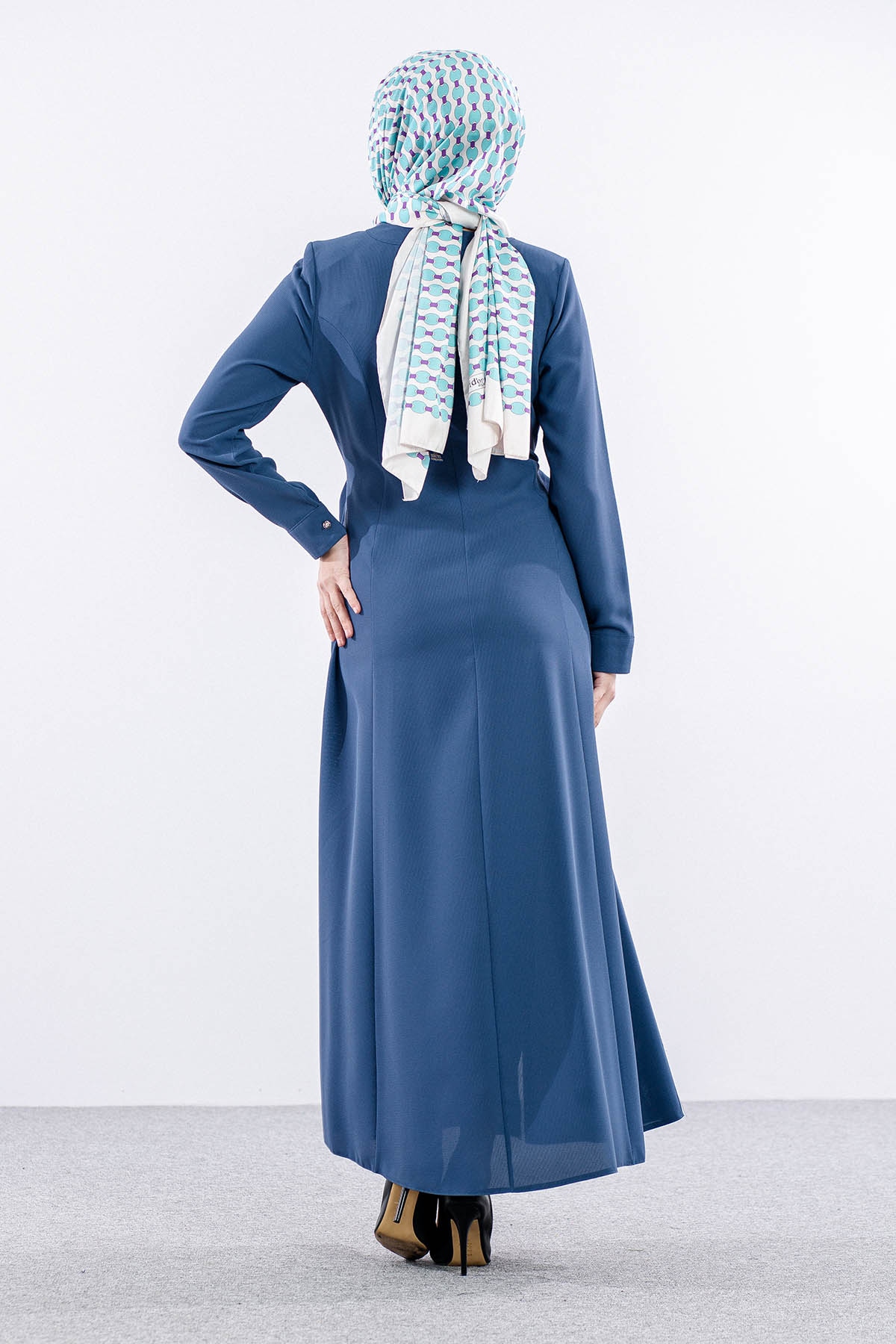 1026 Ferace 42-52 Svl Ptk - Mavi - 5