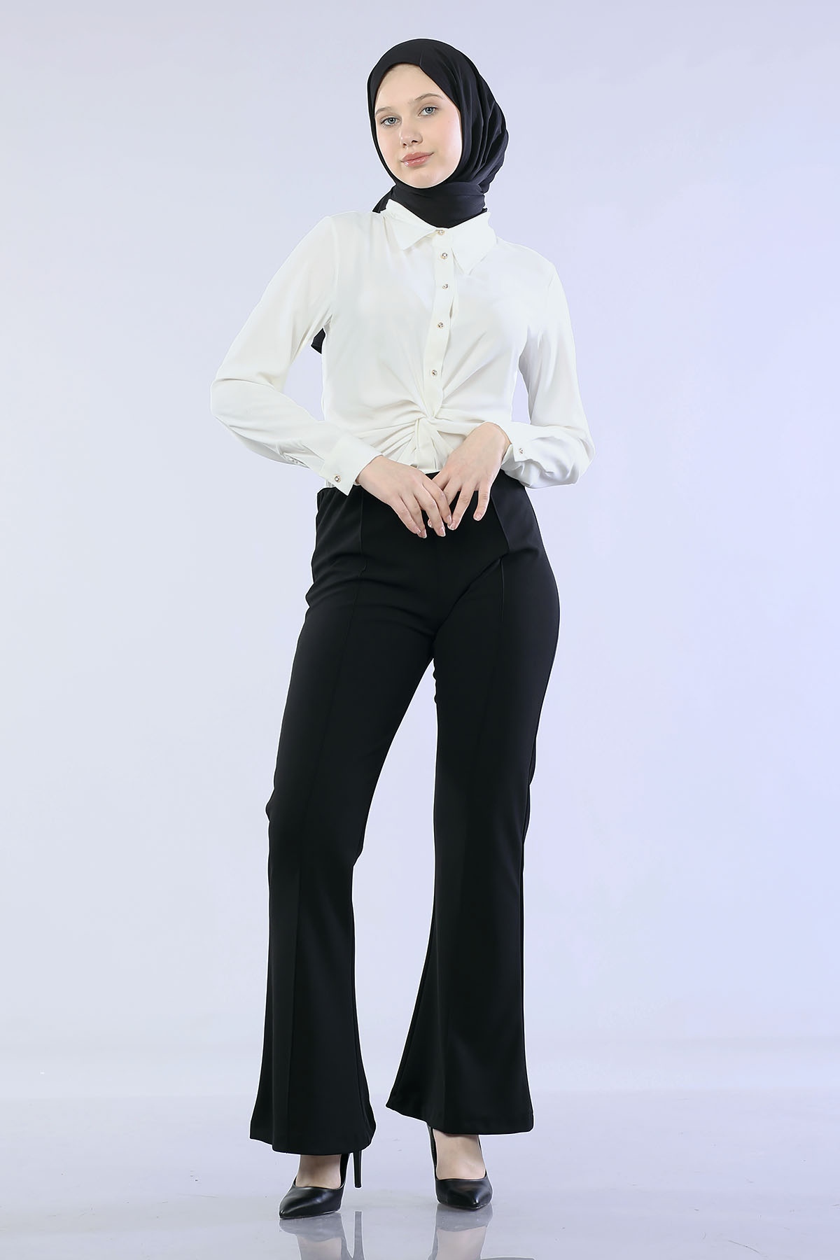 1030 Pantolon 1-2-3-4 Isp - Siyah - 2