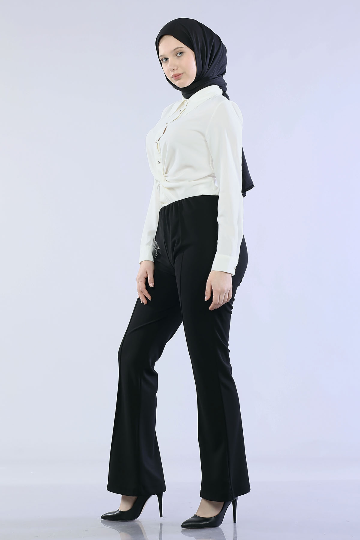 1030 Pantolon 1-2-3-4 Isp - Siyah - 3