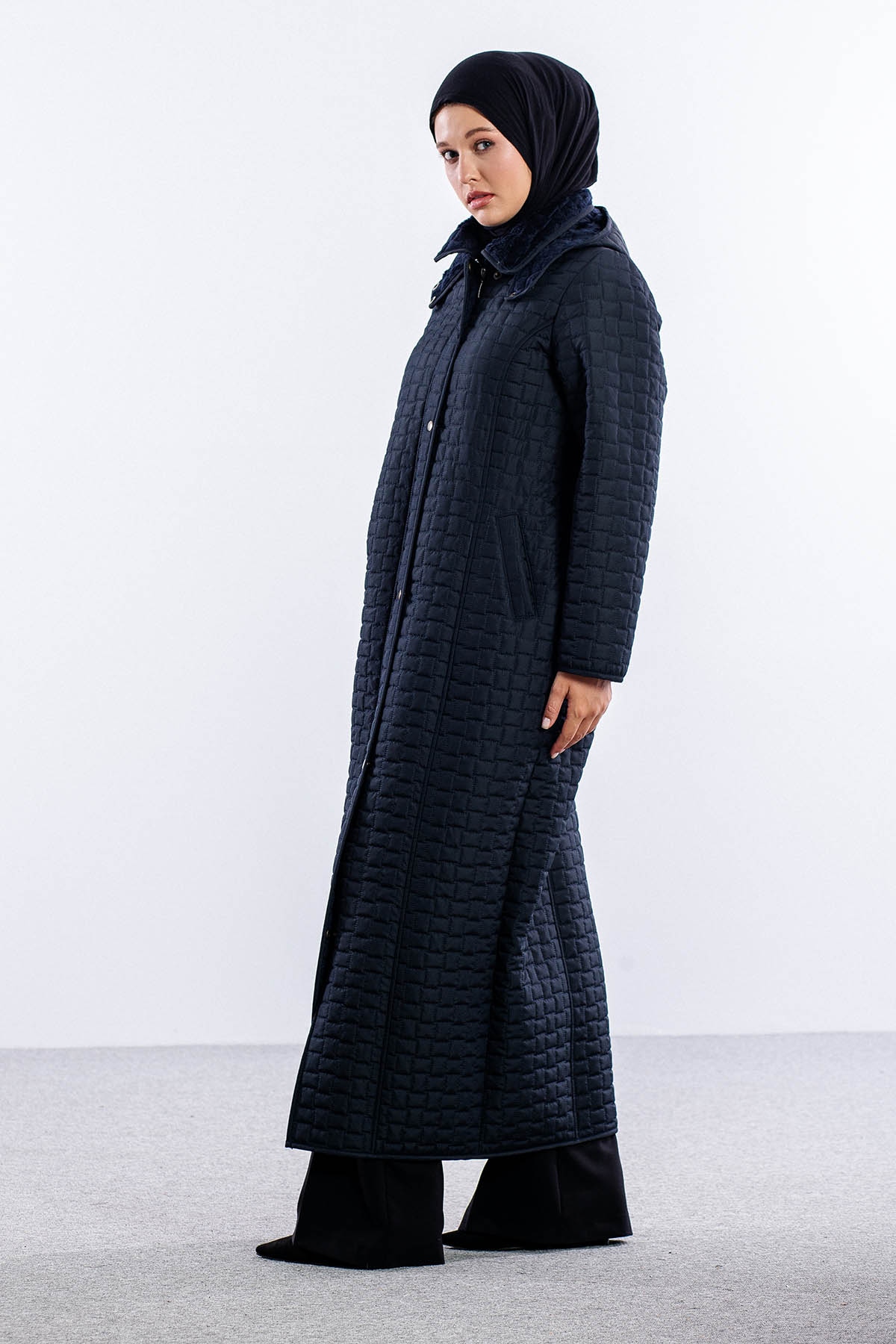 1034 Takim 44-50 Fitil Kumas Zimbali - Lacivert - 3