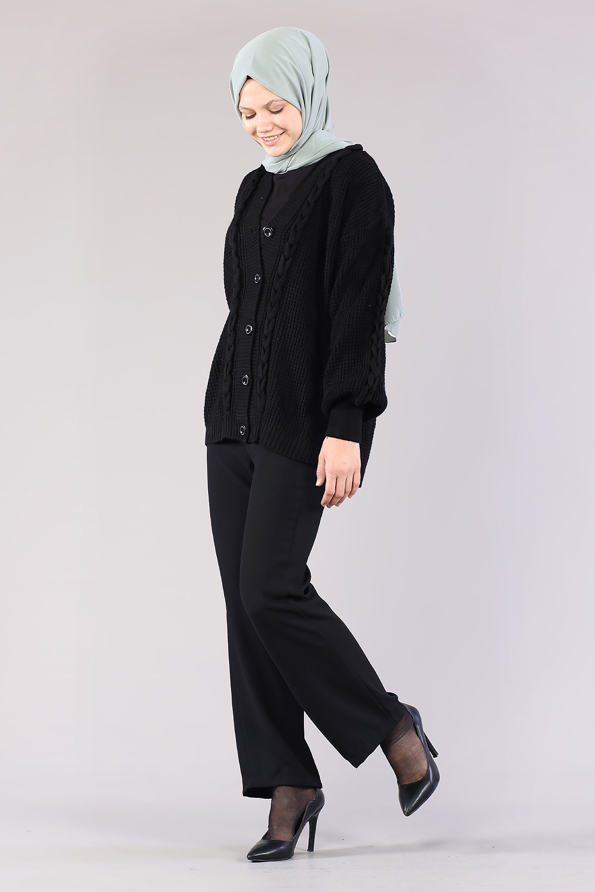 10379 Hirka Tek - Siyah - 2