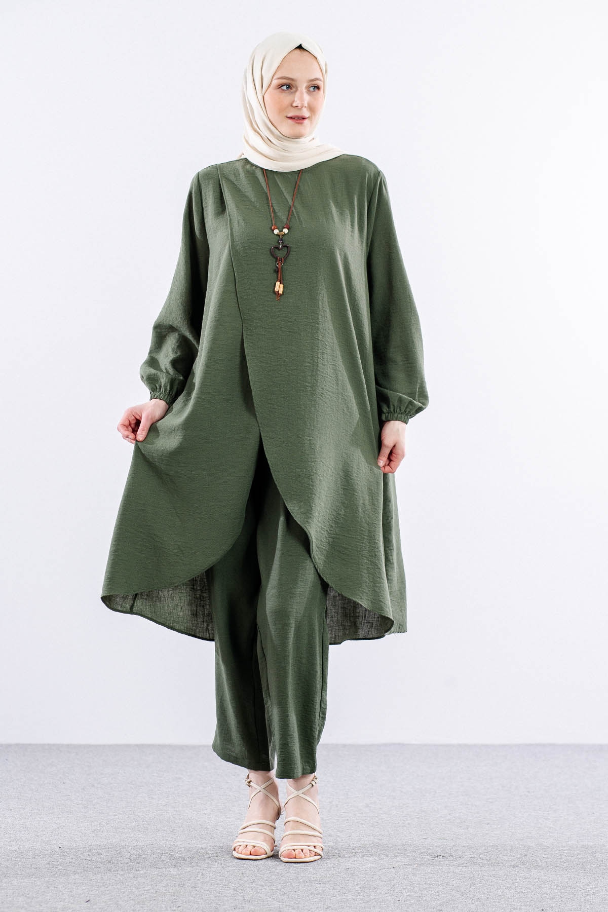 1061 Takim 44-50 Ktn - Haki - 1