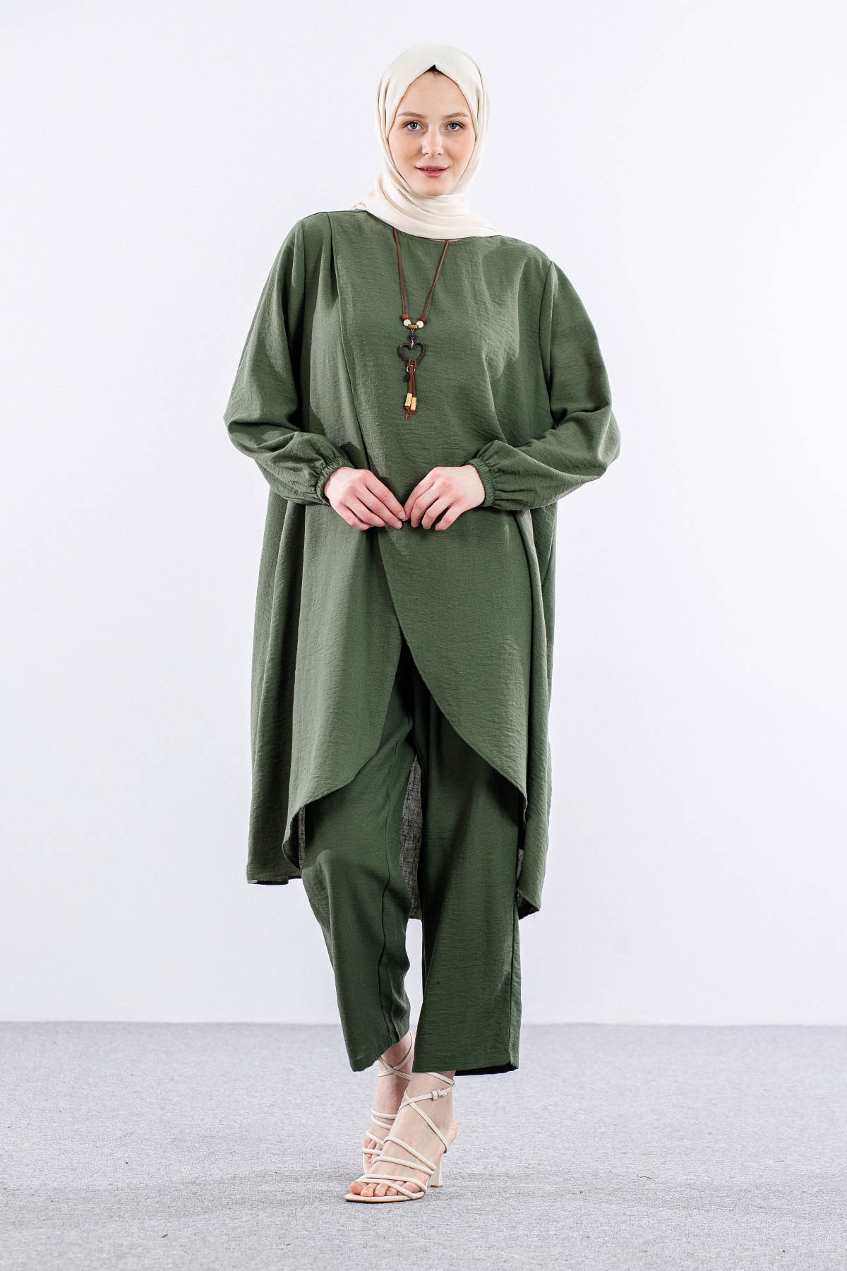 1061 Takim 44-50 Ktn - Haki - 2