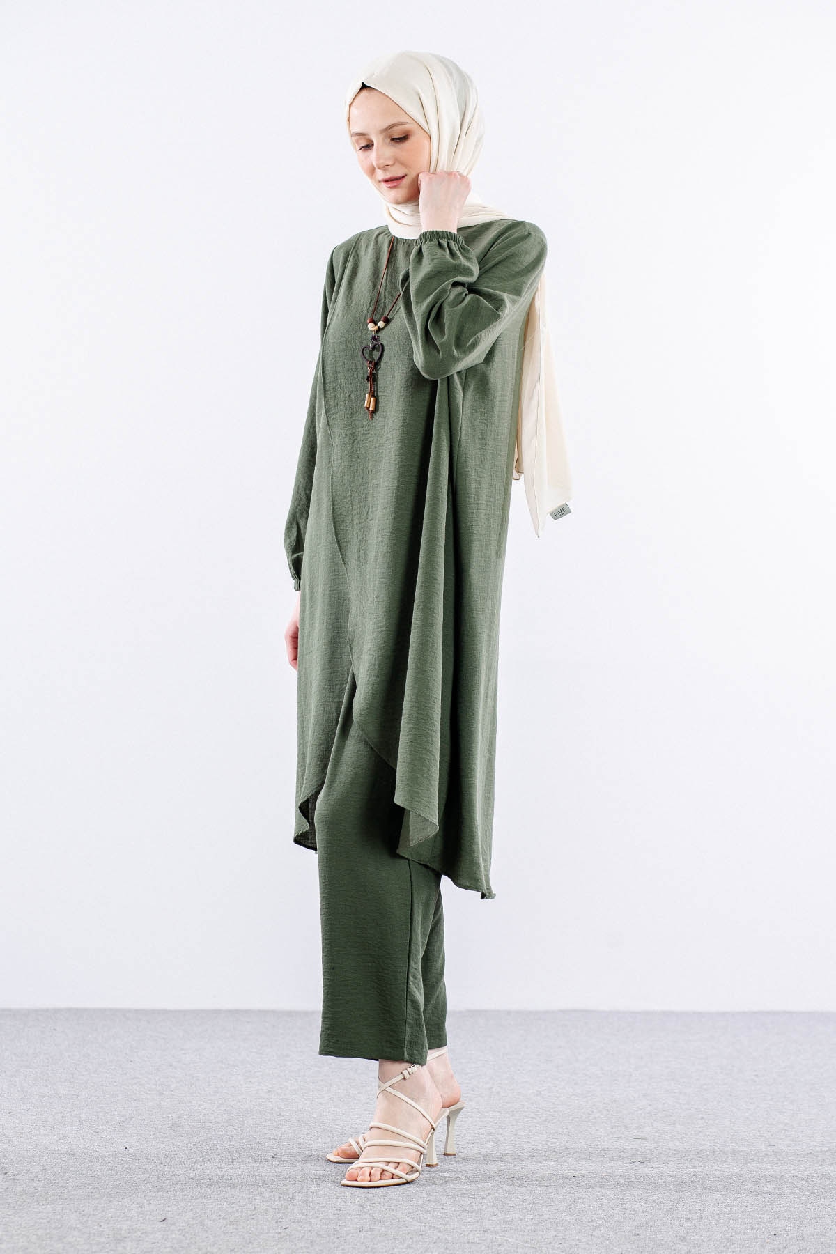 1061 Takim 44-50 Ktn - Haki - 3