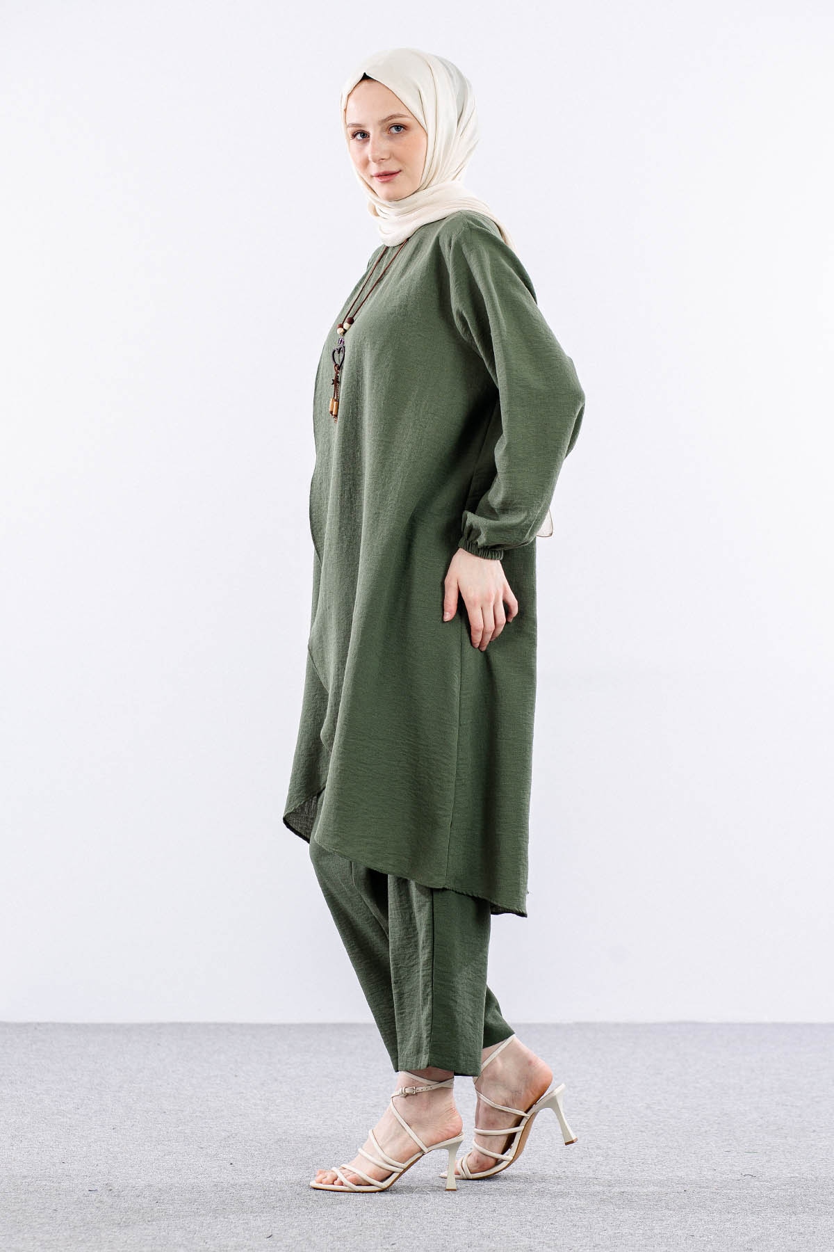 1061 Takim 44-50 Ktn - Haki - 4