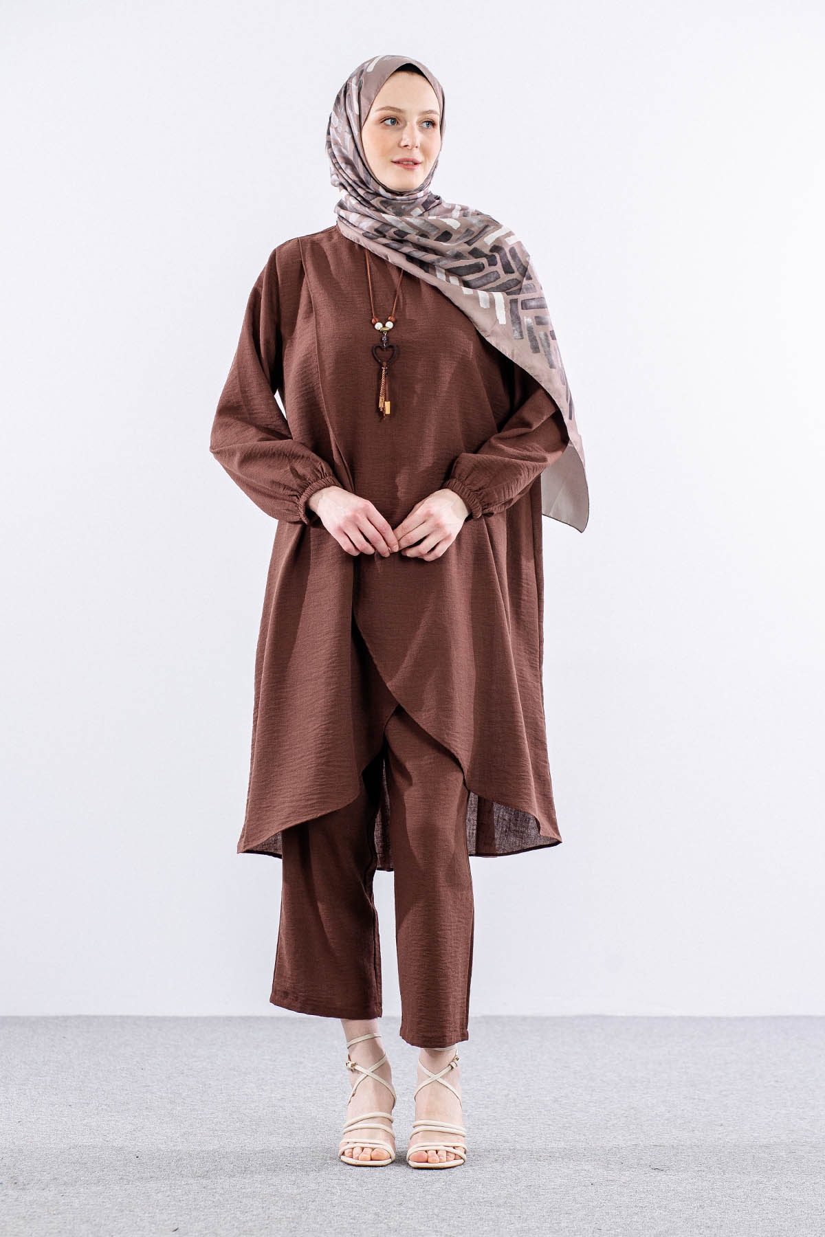 1061 Takim 44-50 Ktn - Kahve - 1