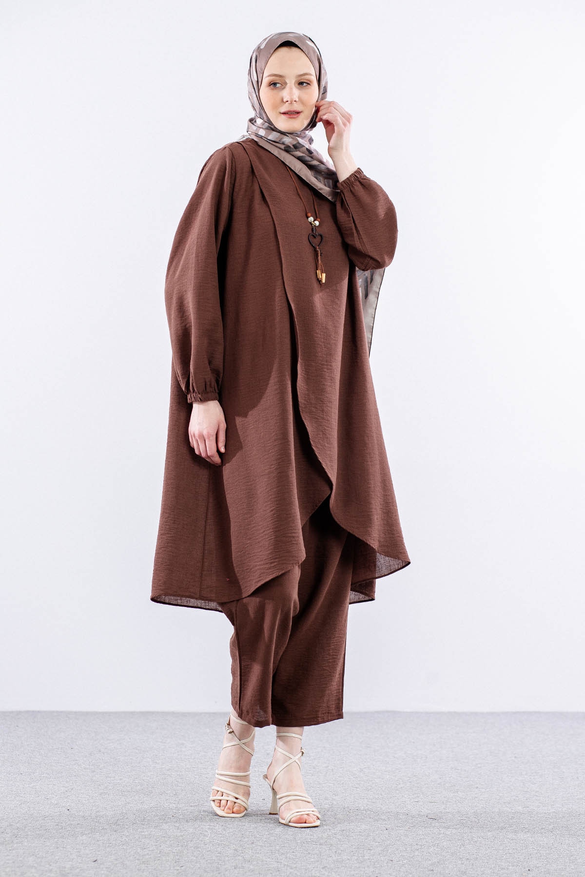 1061 Takim 44-50 Ktn - Kahve - 2