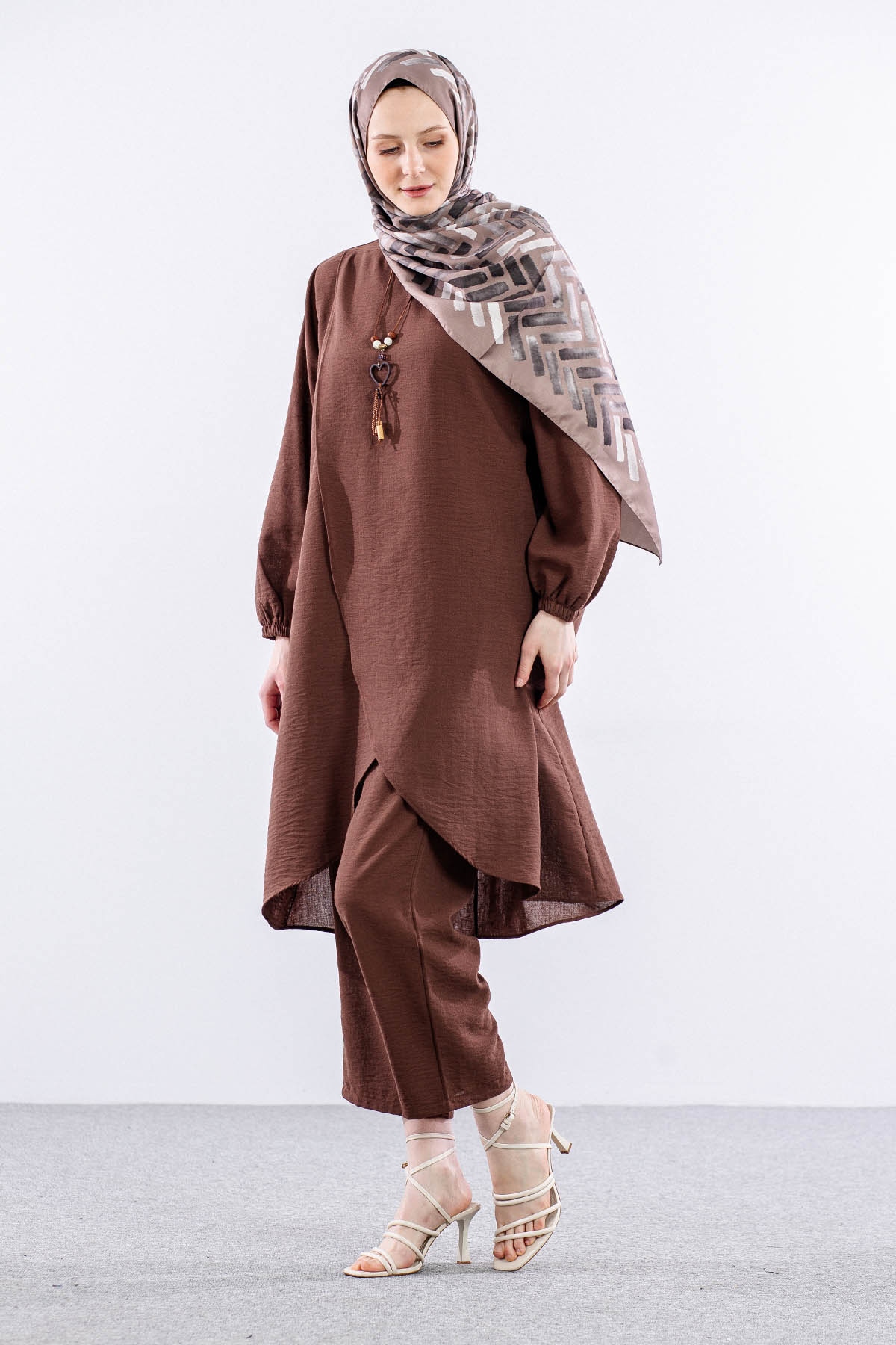 1061 Takim 44-50 Ktn - Kahve - 3