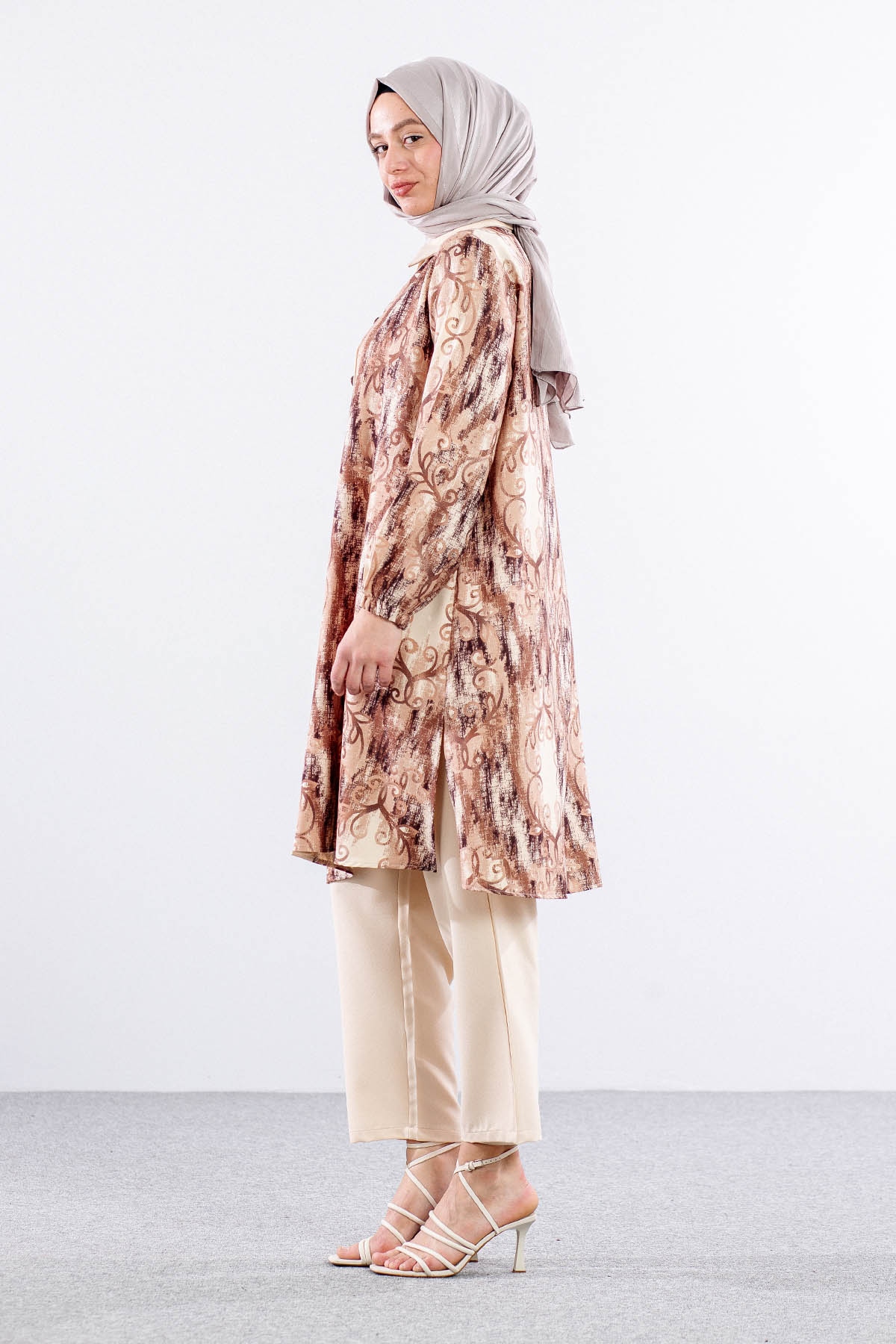 1068 Takim 44-50 Dsn - Bej - 3