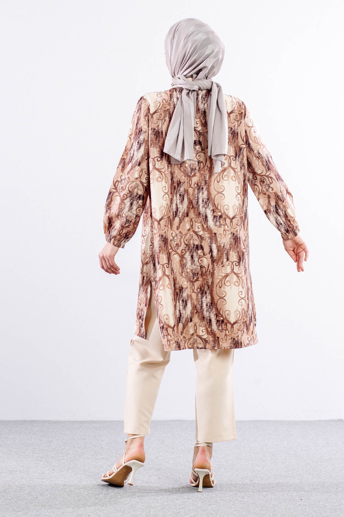 1068 Takim 44-50 Dsn - Bej - 5