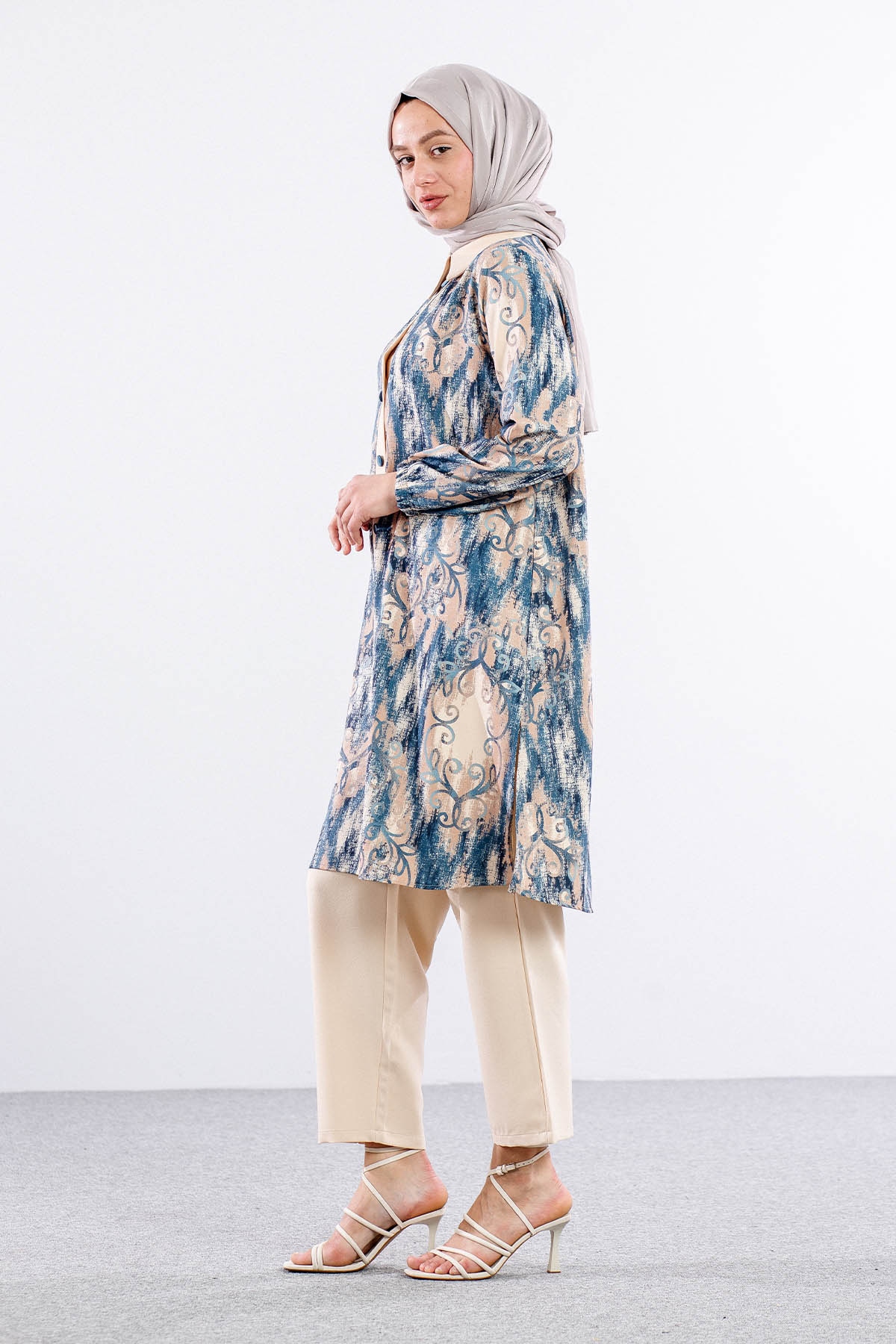 1068 Takim 44-50 Dsn - Mavi - 4