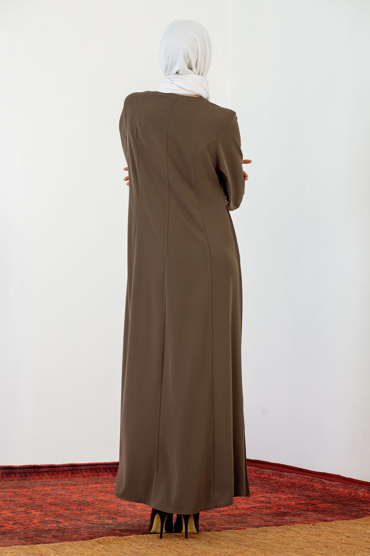 1072 Ferace 44-54 - Kahve - 5