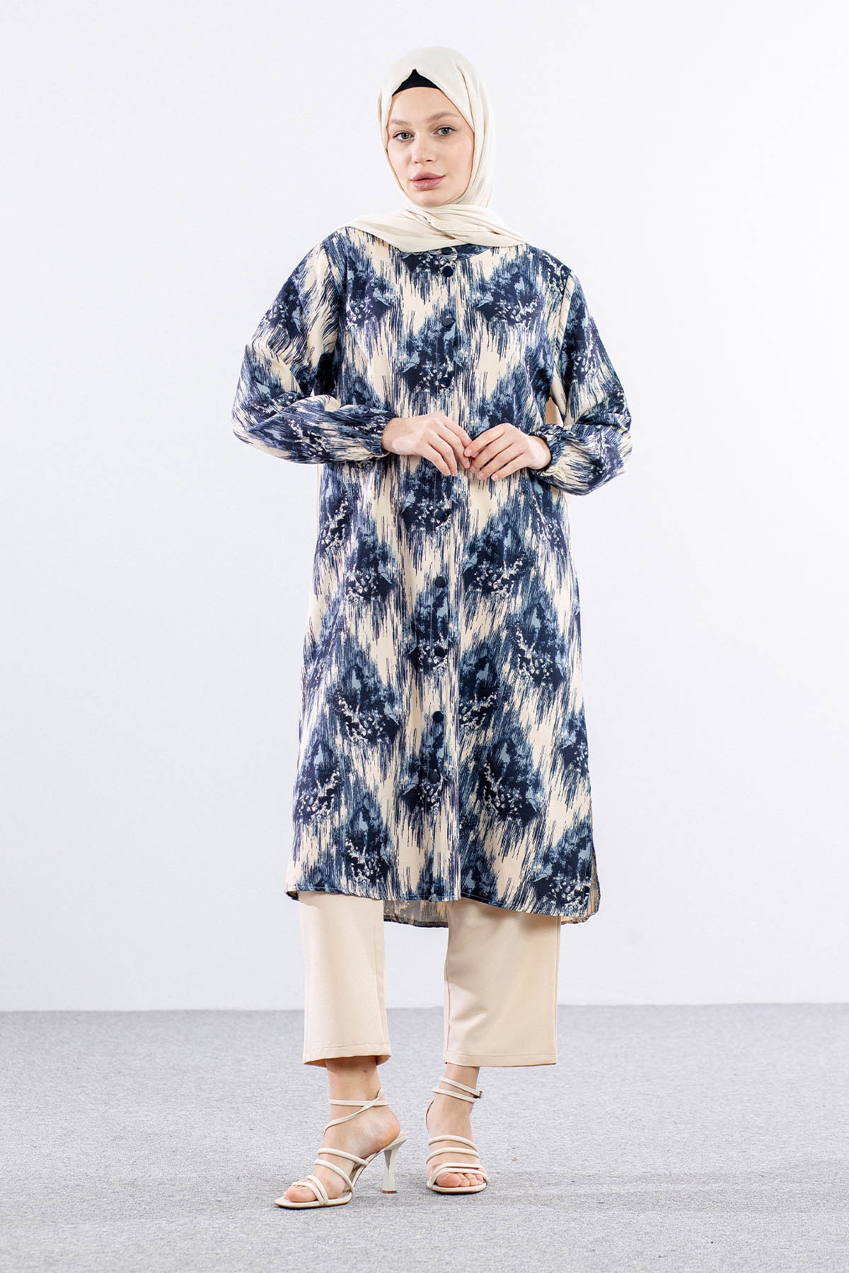 1072 Takim 44-50 Dsn - Lacivert - 1