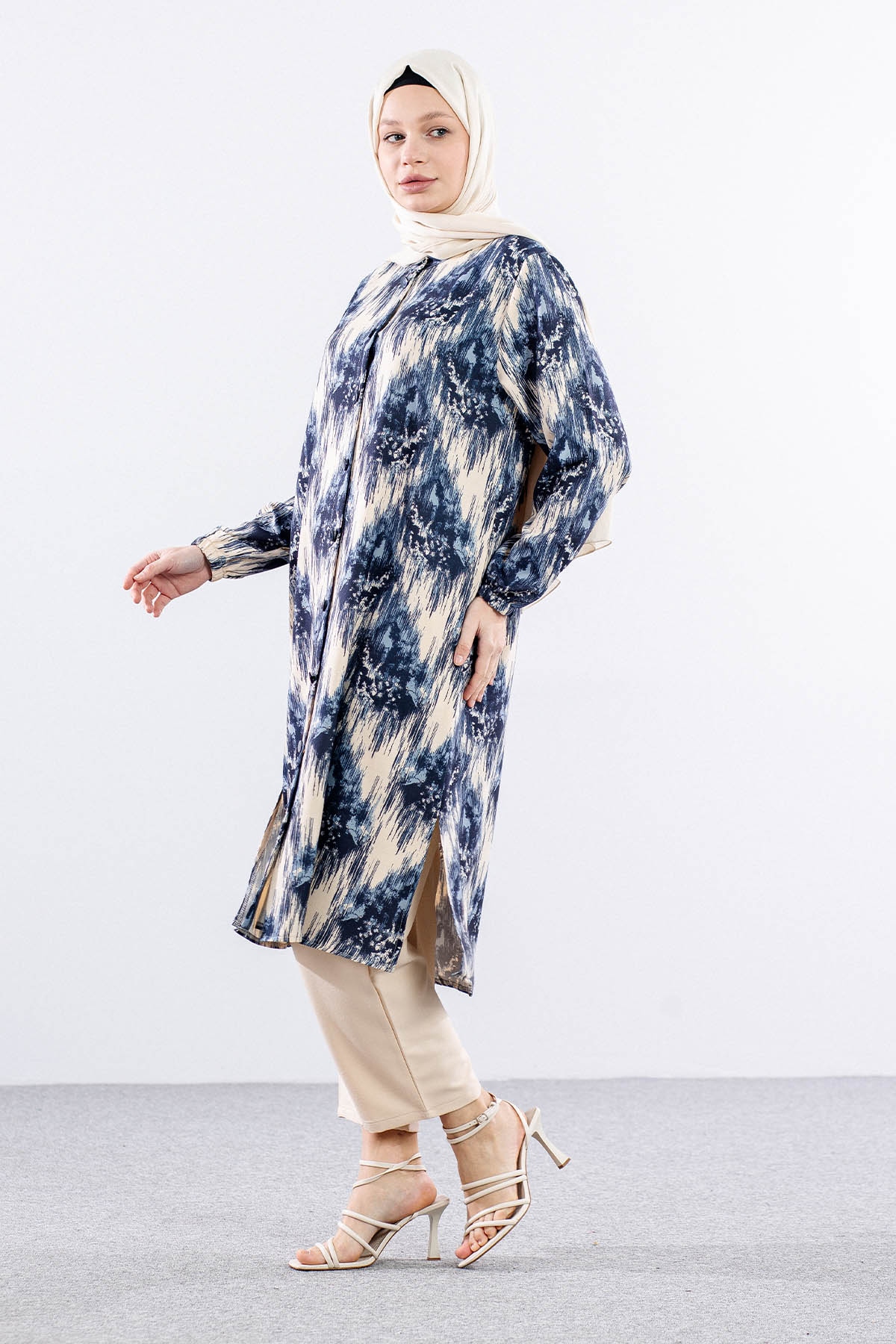 1072 Takim 44-50 Dsn - Lacivert - 3