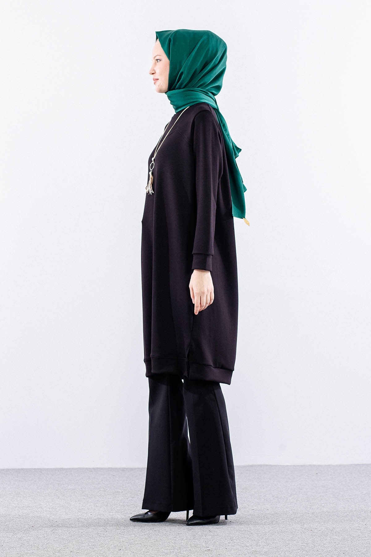 10910-010 Tunik 40-42-44-46 - Siyah - 3