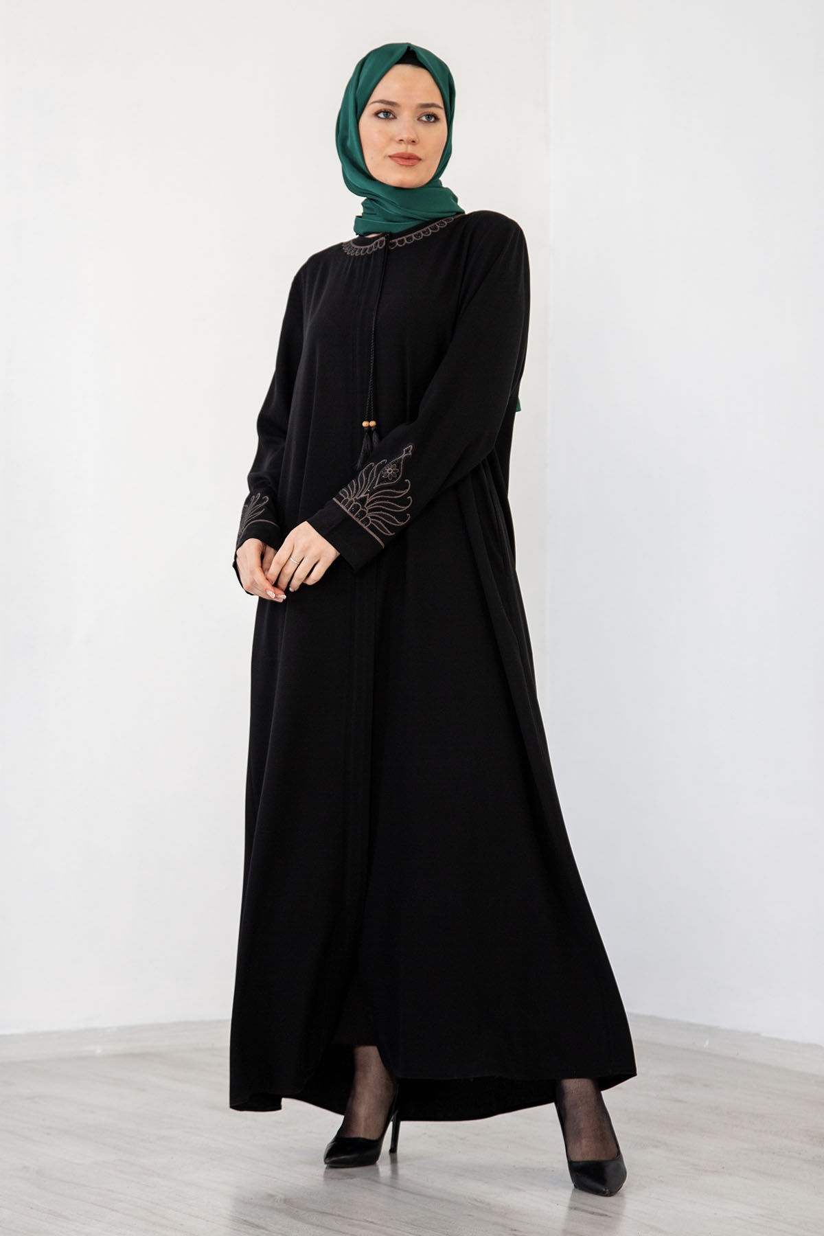 1094 Ferace 50-600 Krp - Siyah - 2