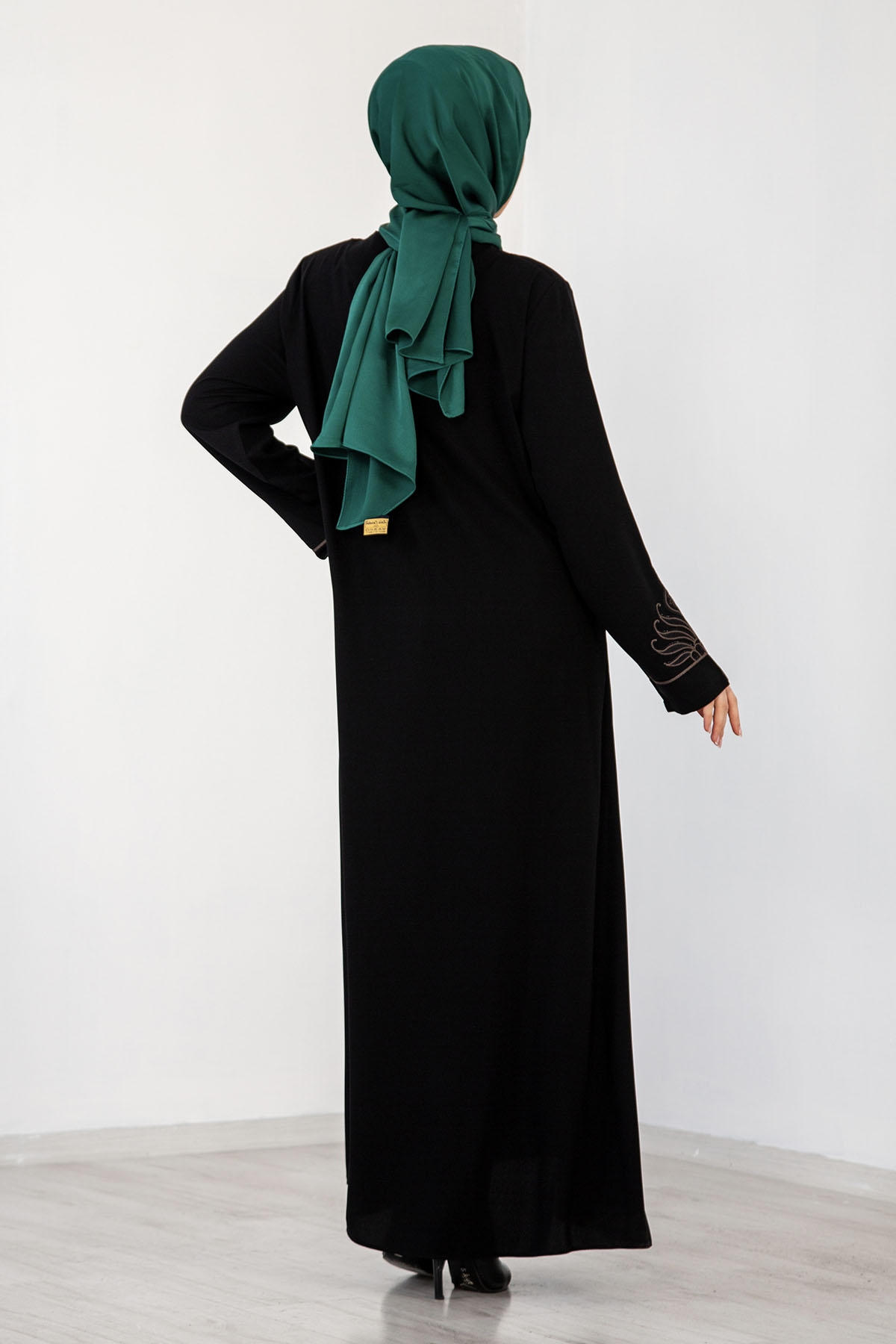 1094 Ferace 50-600 Krp - Siyah - 5