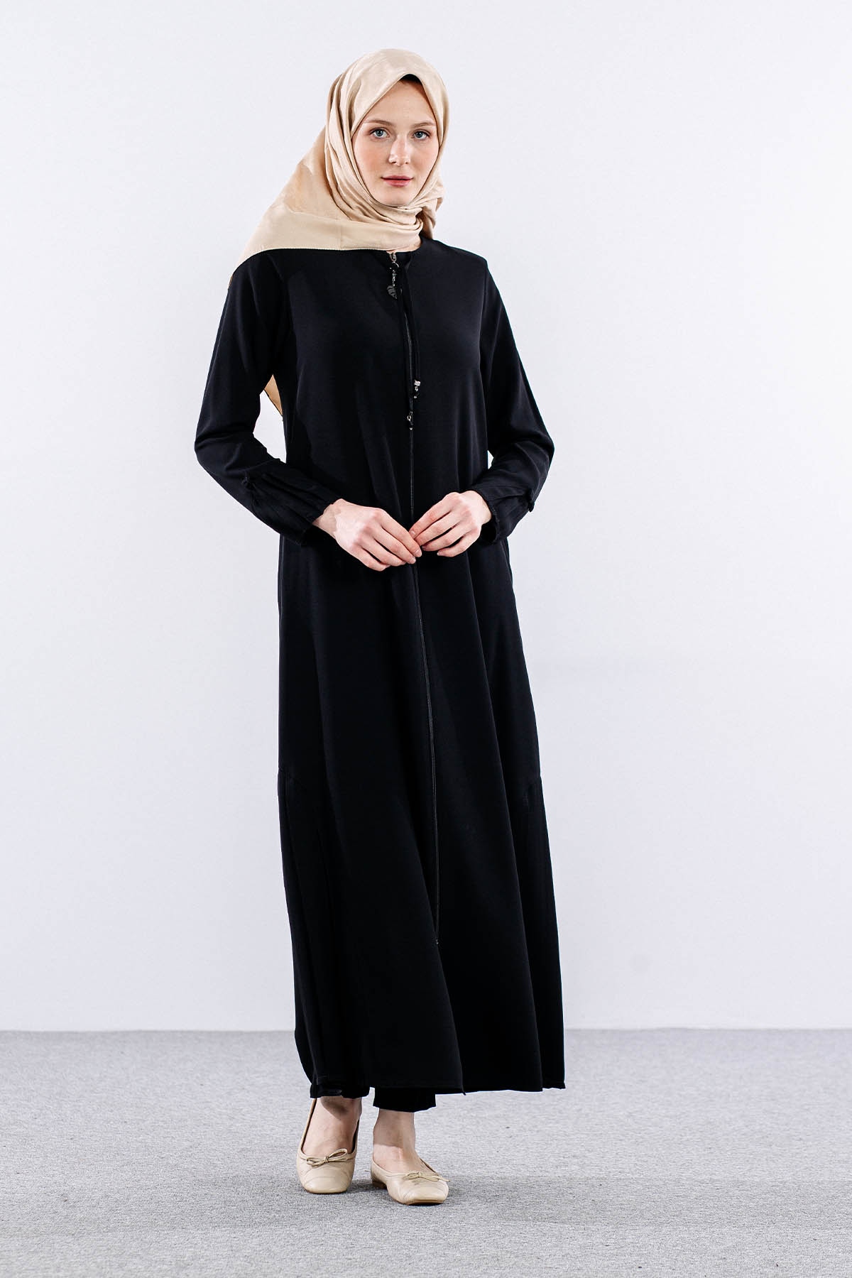 1165 Ferace 40-50 Gülten - Siyah - 3