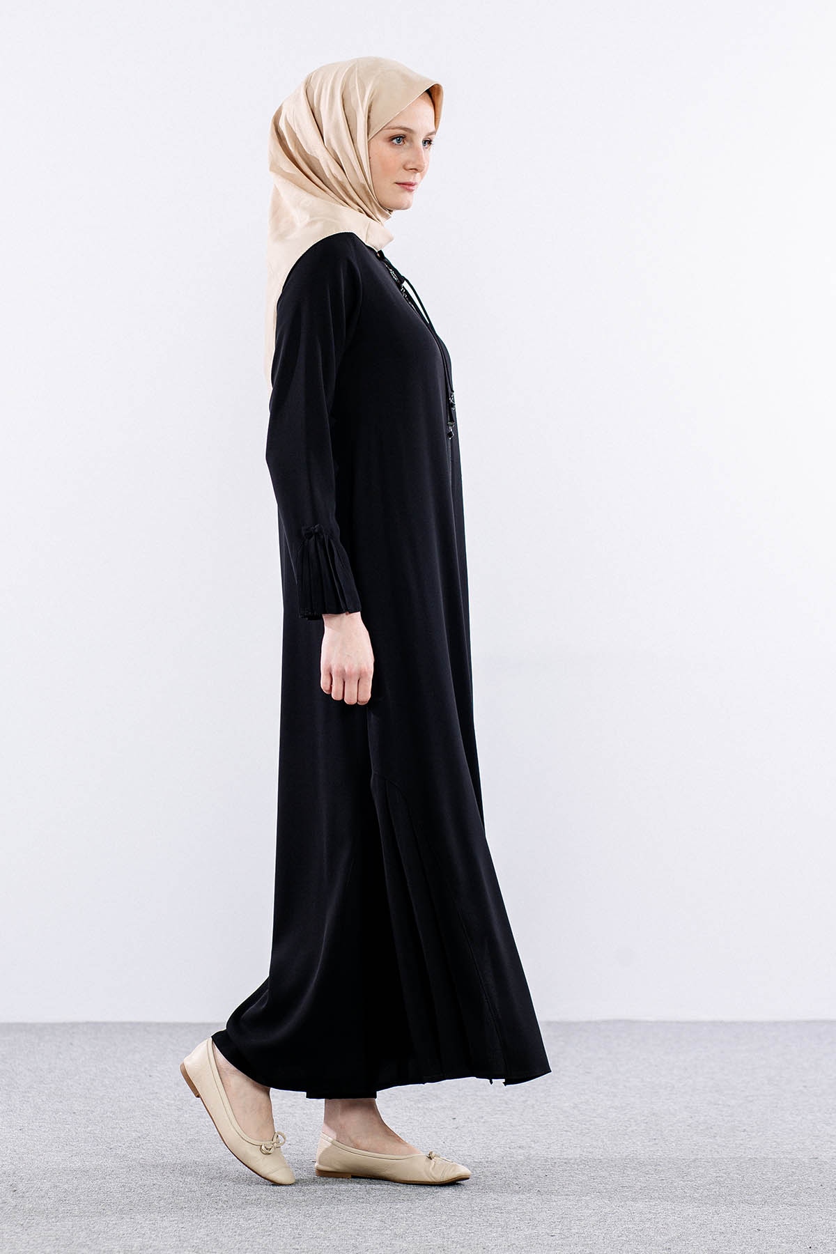 1165 Ferace 40-50 Gülten - Siyah - 4