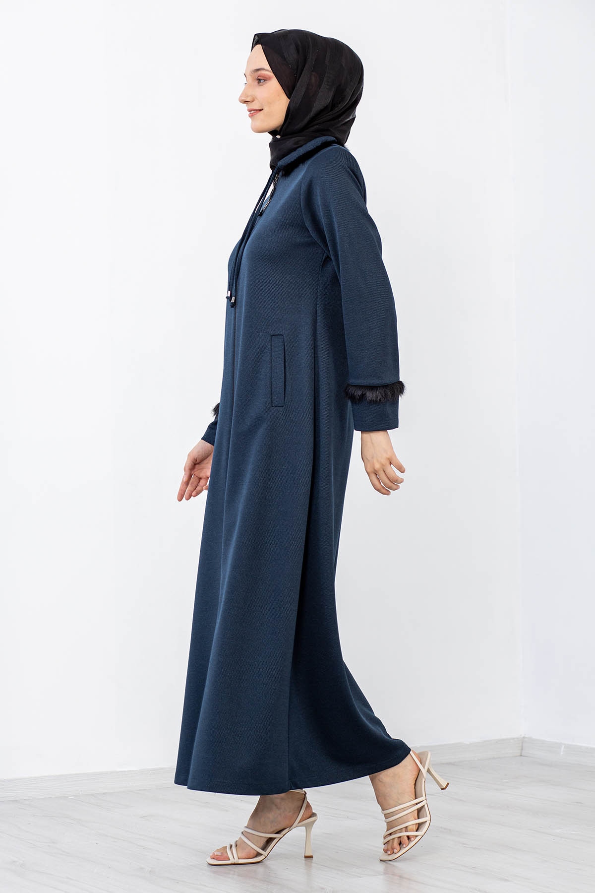 1173 Kiş Ferace 40-50 - Petrol - 4