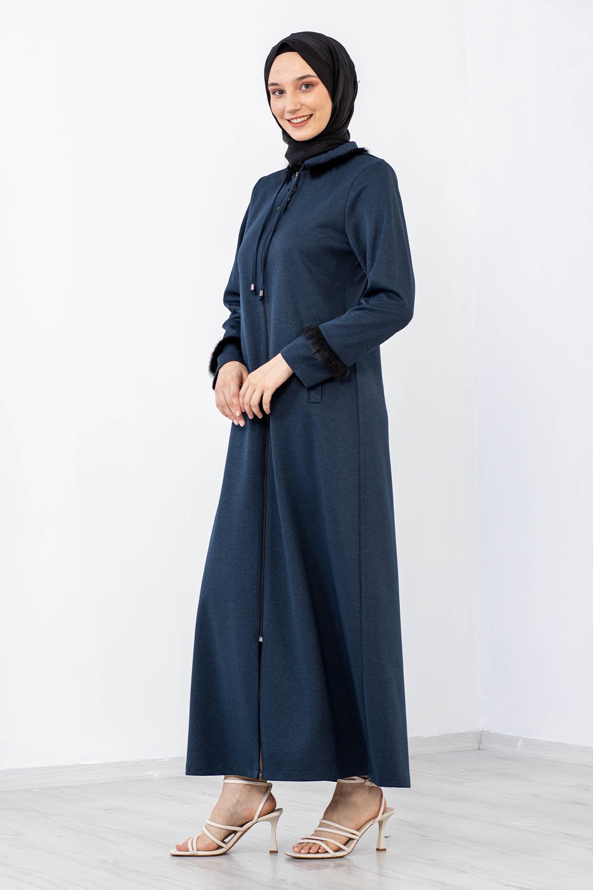 1173 Kiş Ferace 40-50 - Petrol - 5